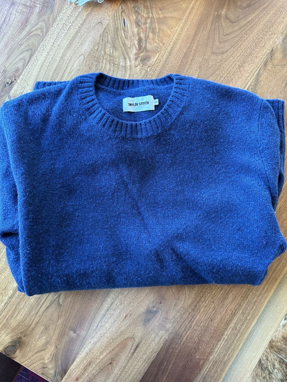 Taylor Stitch Lodge Sweater in Navy | Grailed