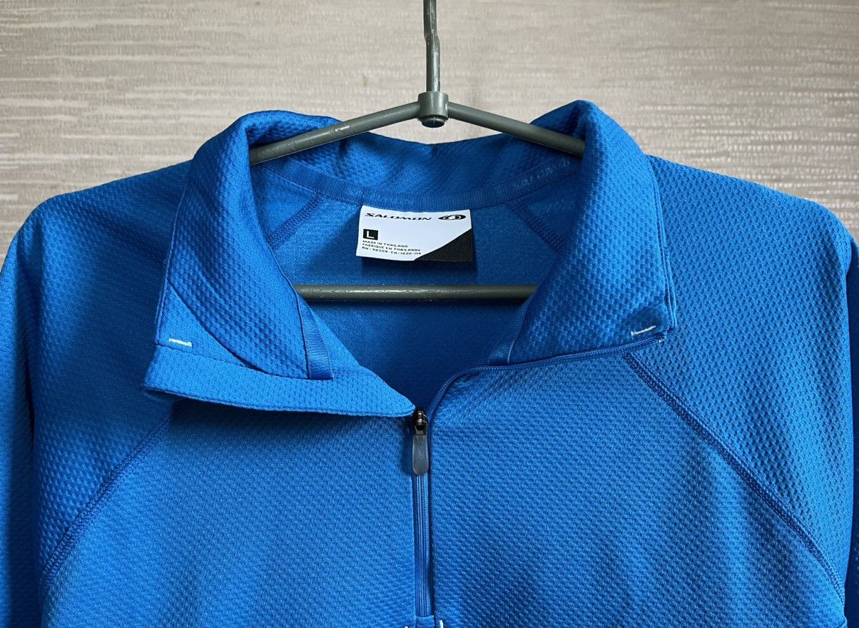 Salomon Salomon Men’s 1/3 Zip Long Sleeve Pullover Thermo Size US L / EU 52-54 / 3 - 3 Thumbnail
