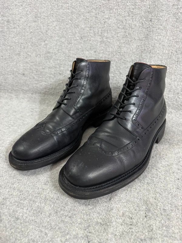 Bally Bally Scribe Agordo-06 High Lace Leather Boots Oxford 43,5 Size US 10.5 / EU 43-44 - 4 Thumbnail