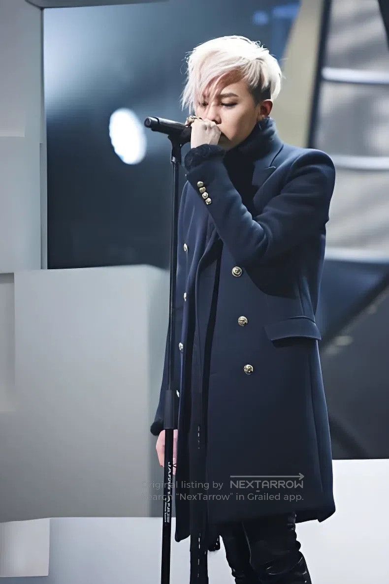 Saint Laurent Paris Saint Laurent Paris Wool Double-breasted Gold Buckle Coat Size US L / EU 52-54 / 3 - 7 Thumbnail