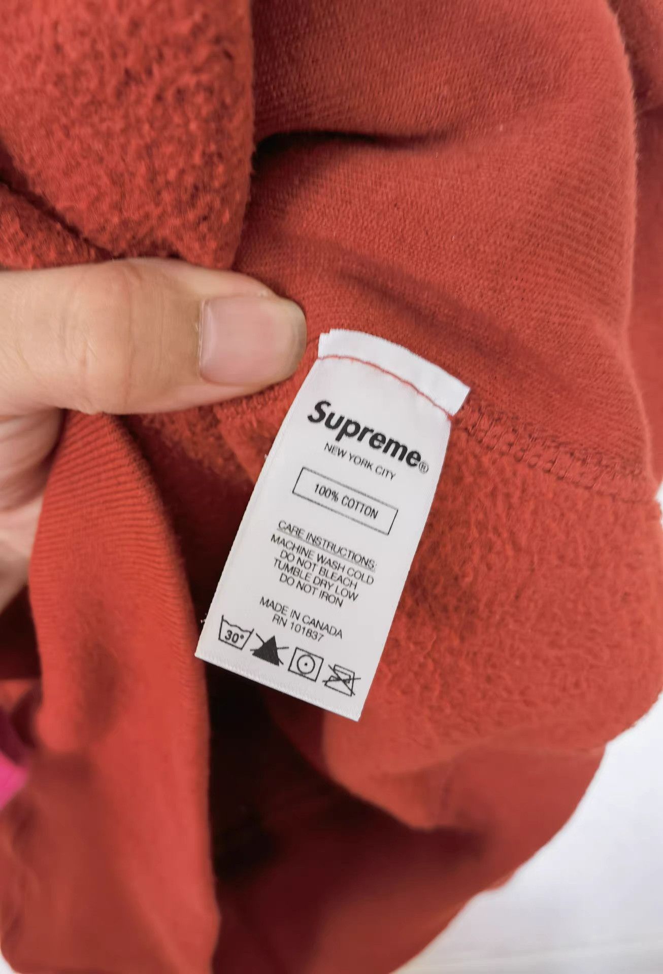 Supreme Supreme Red Sweatshirt K17 Size US M / EU 48-50 / 2 - 4 Thumbnail