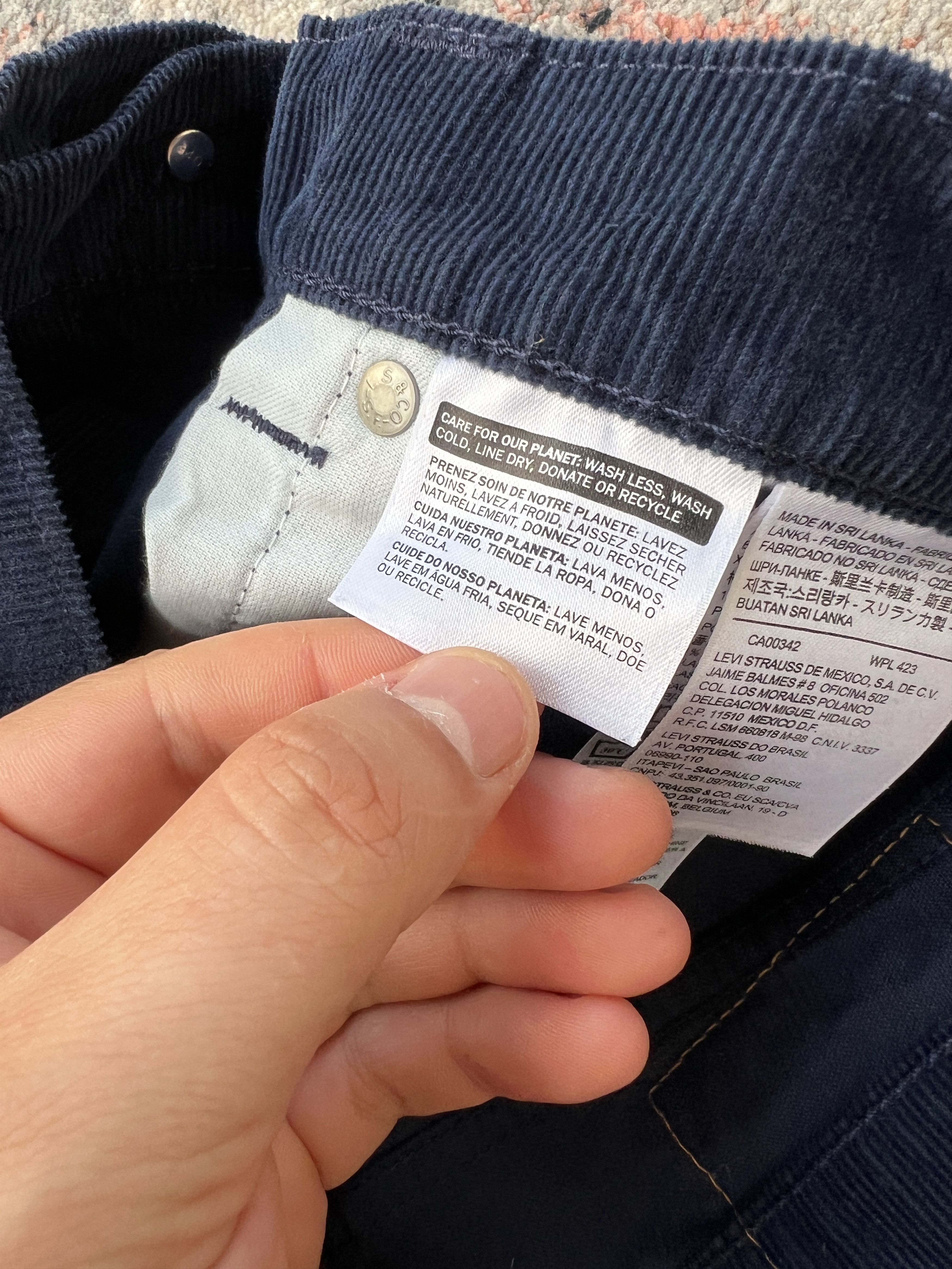 Levi's Levi's 751 Velvet Pants Size US 32 / EU 48 - 4 Thumbnail