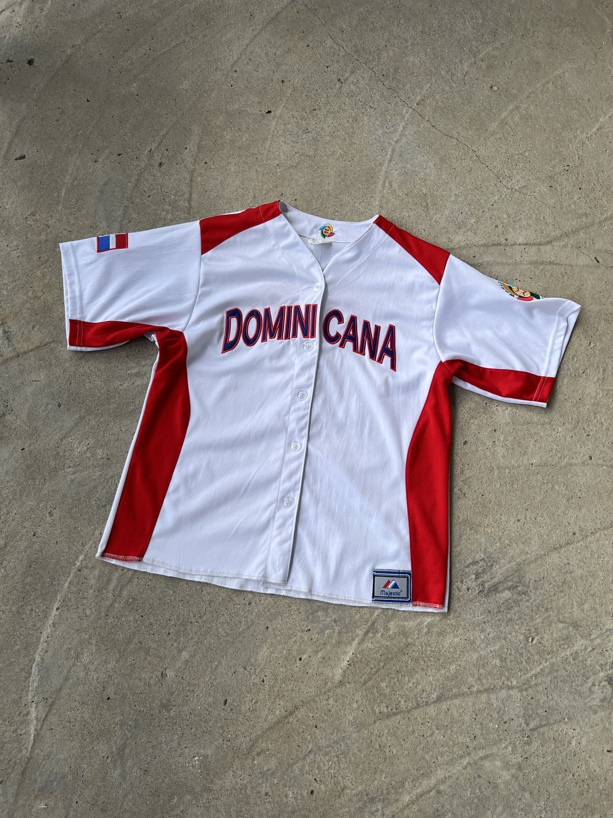 Majestic Majestic MLB Dominicana Reyes 7 Jersey Size US L / EU 52-54 / 3 - 1 Thumbnail