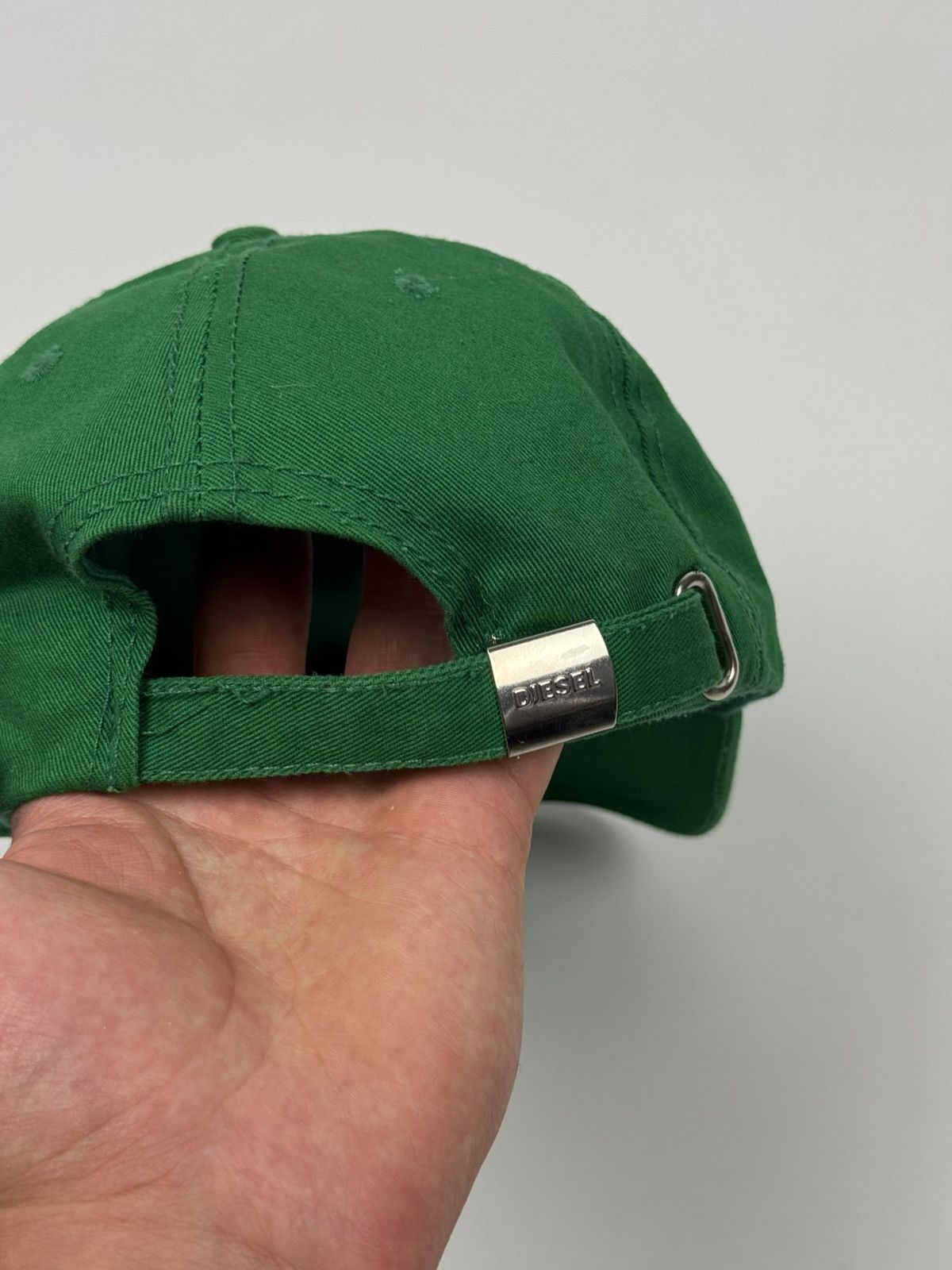 Diesel Y2K Diesel Bug Logo Face Graphic Strap Back Cap Hat Size ONE SIZE - 11 Thumbnail