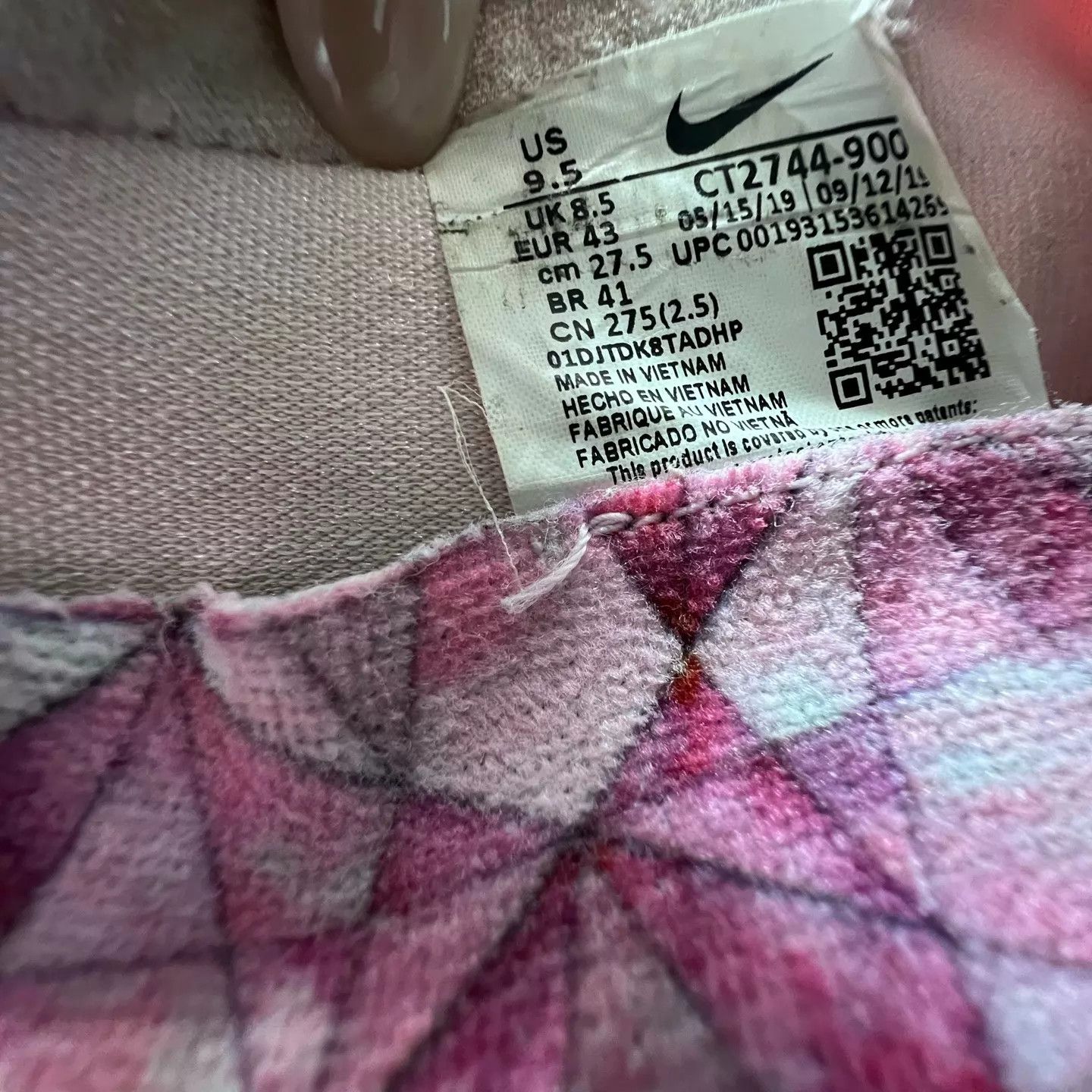 Nike Nike KD12 Breast Cancer Pink Size 43 Like New Boxed Size US 10 / EU 43 - 8 Thumbnail