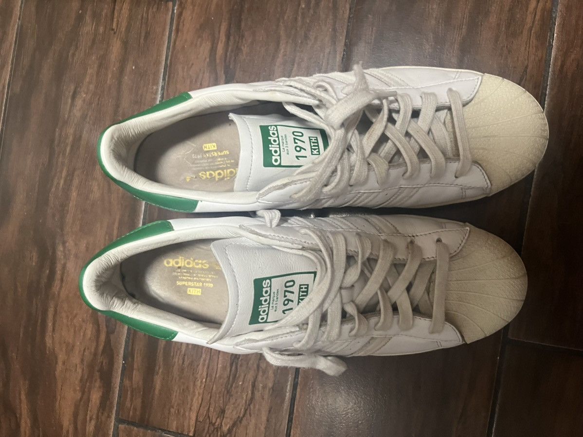 Adidas × Kith Kith x Adidas Superstar 1970 low collab Size US 10.5 / EU 43-44 - 4 Thumbnail