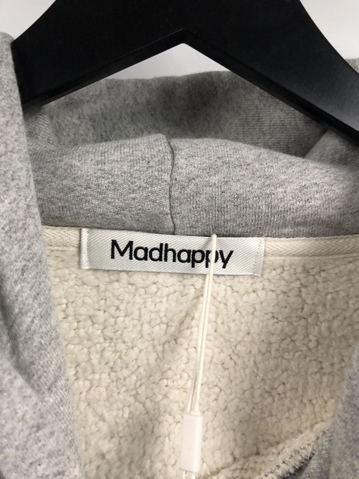 Madhappy Madhappy SS24 Bow Fleece Campus Grey Fleece Hoodie XL Size US XL / EU 56 / 4 - 6 Thumbnail