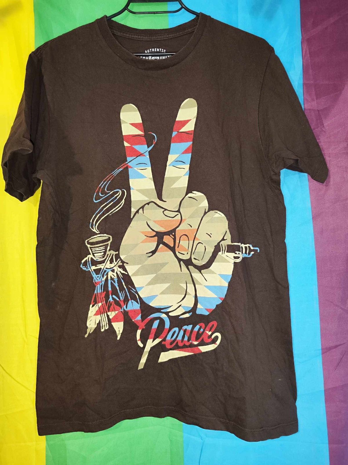Ecko Unltd. × Vintage Ecko Unltd men’s cotton graphic peace T-shirt size M Size US M / EU 48-50 / 2 - 1 Thumbnail