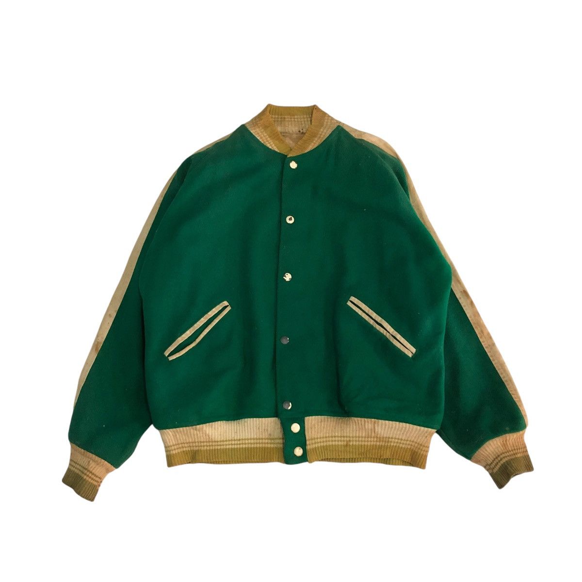 Vintage 🔥TRUE VINTAGE 1960’s VARSITY JACKET SPORTSWEAR LETTERMAN USA Size US M / EU 48-50 / 2 - 2 Thumbnail