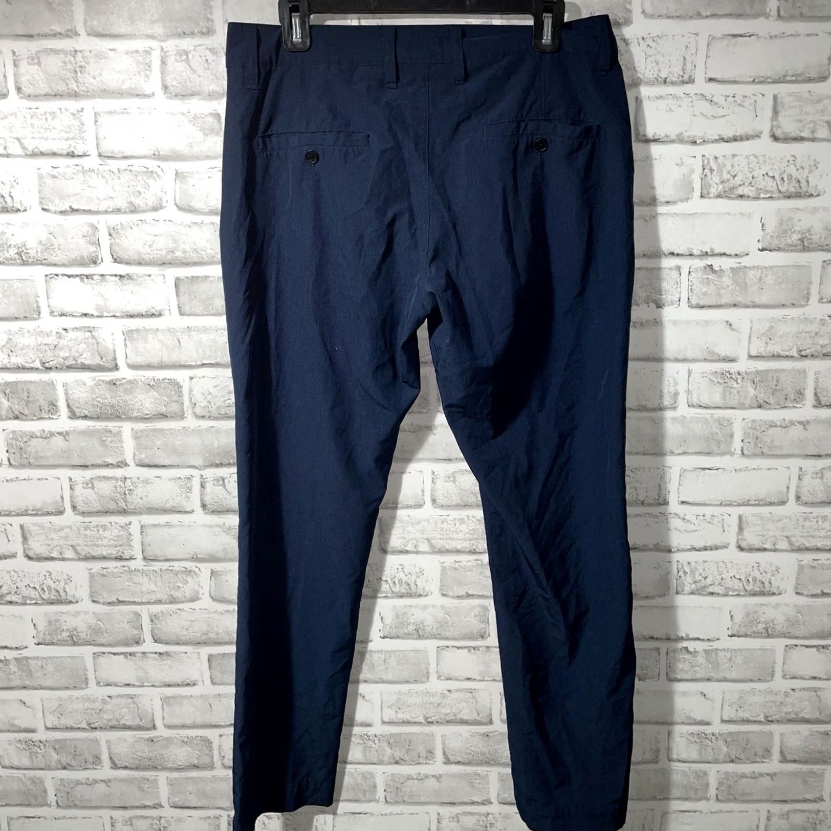 TravisMathew Travis Mathew Blue Polyester Blend Casual Pants Mens Size 32x30 Size US 32 / EU 48 - 5 Thumbnail