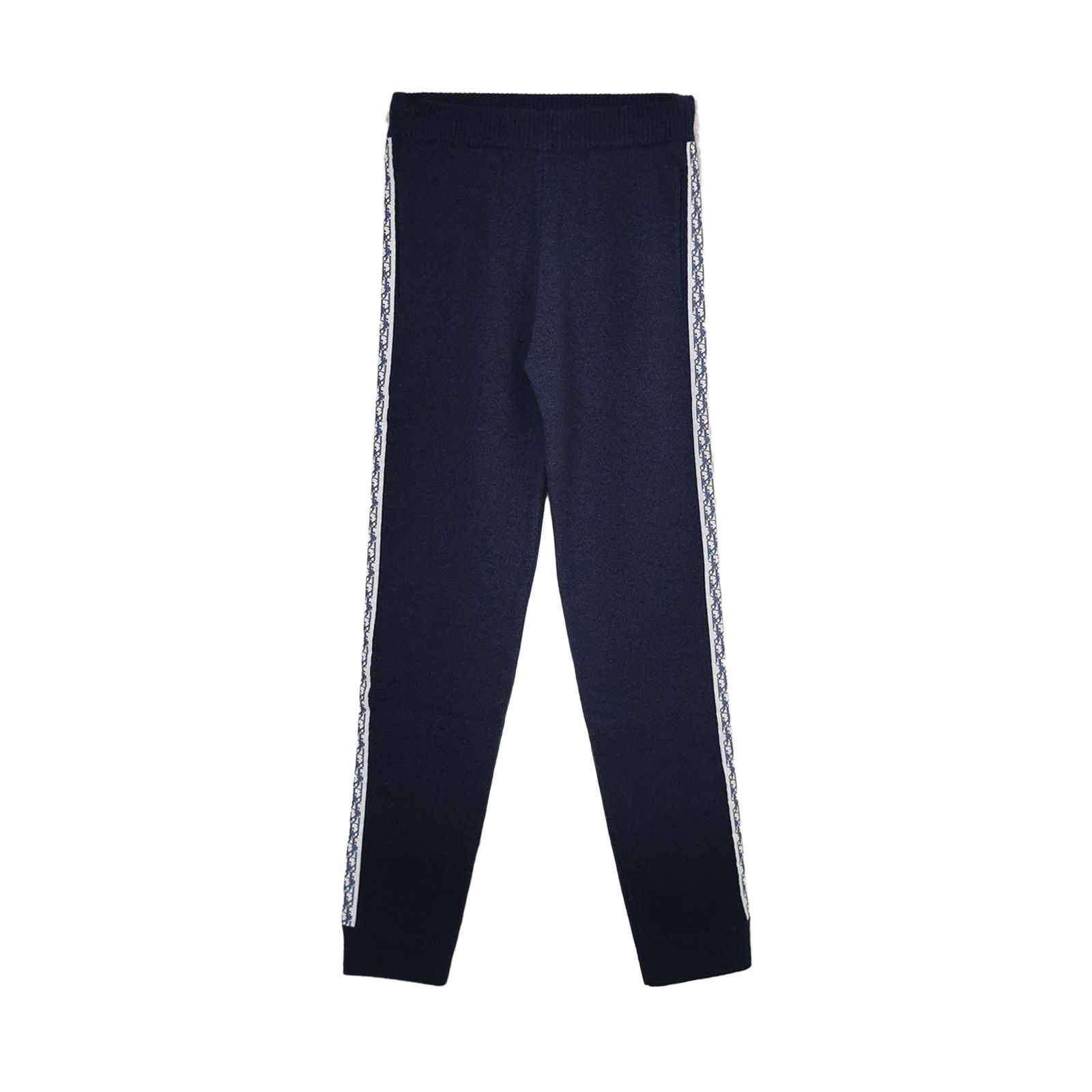 Celine Dior S Size Logo Stripe Navy Pants Size US 26 / EU 42 - 1 Thumbnail