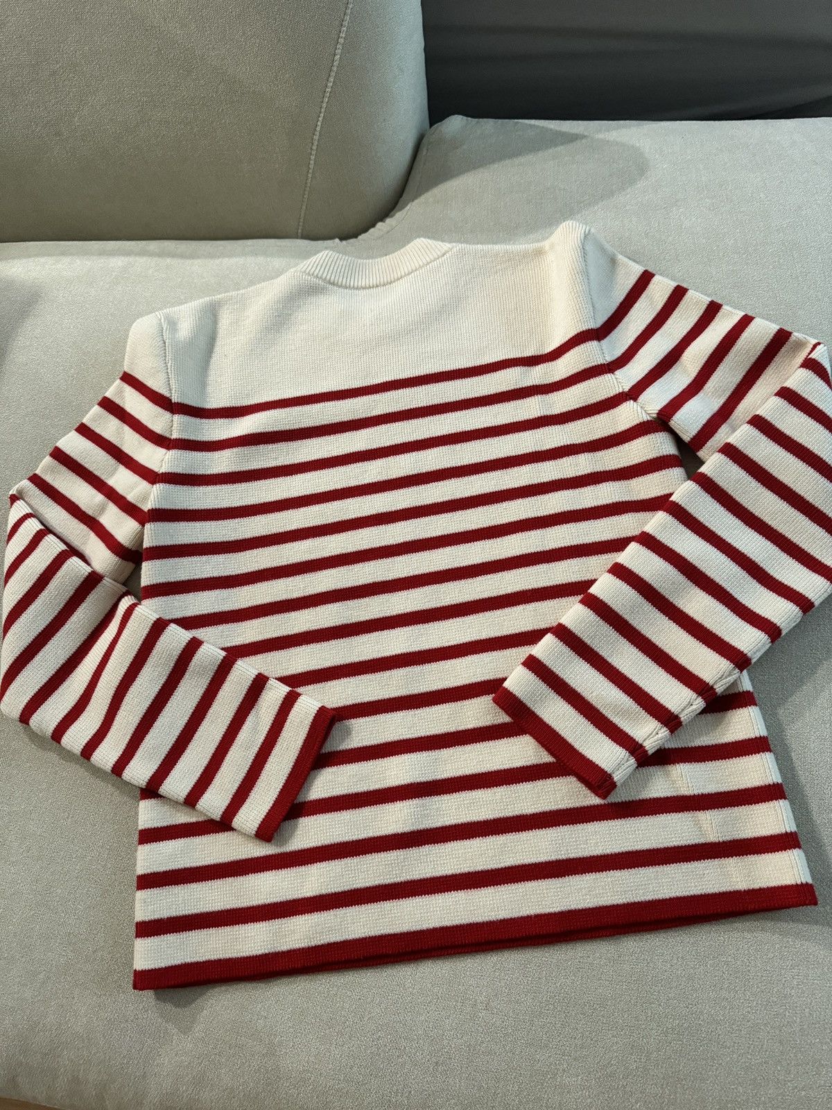 Celine Breton Stripe Crew Neck Knit Size US S / EU 44-46 / 1 - 6 Thumbnail