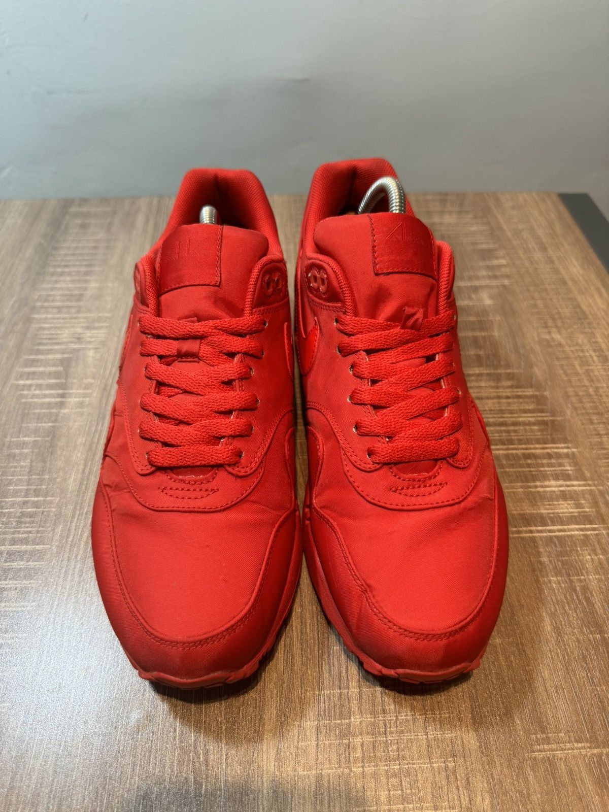 Nike Nike Air Max 1 Sz 8.5 Attack Pack Red Shoes Sneakers Size US 8.5 / EU 41-42 - 3 Thumbnail