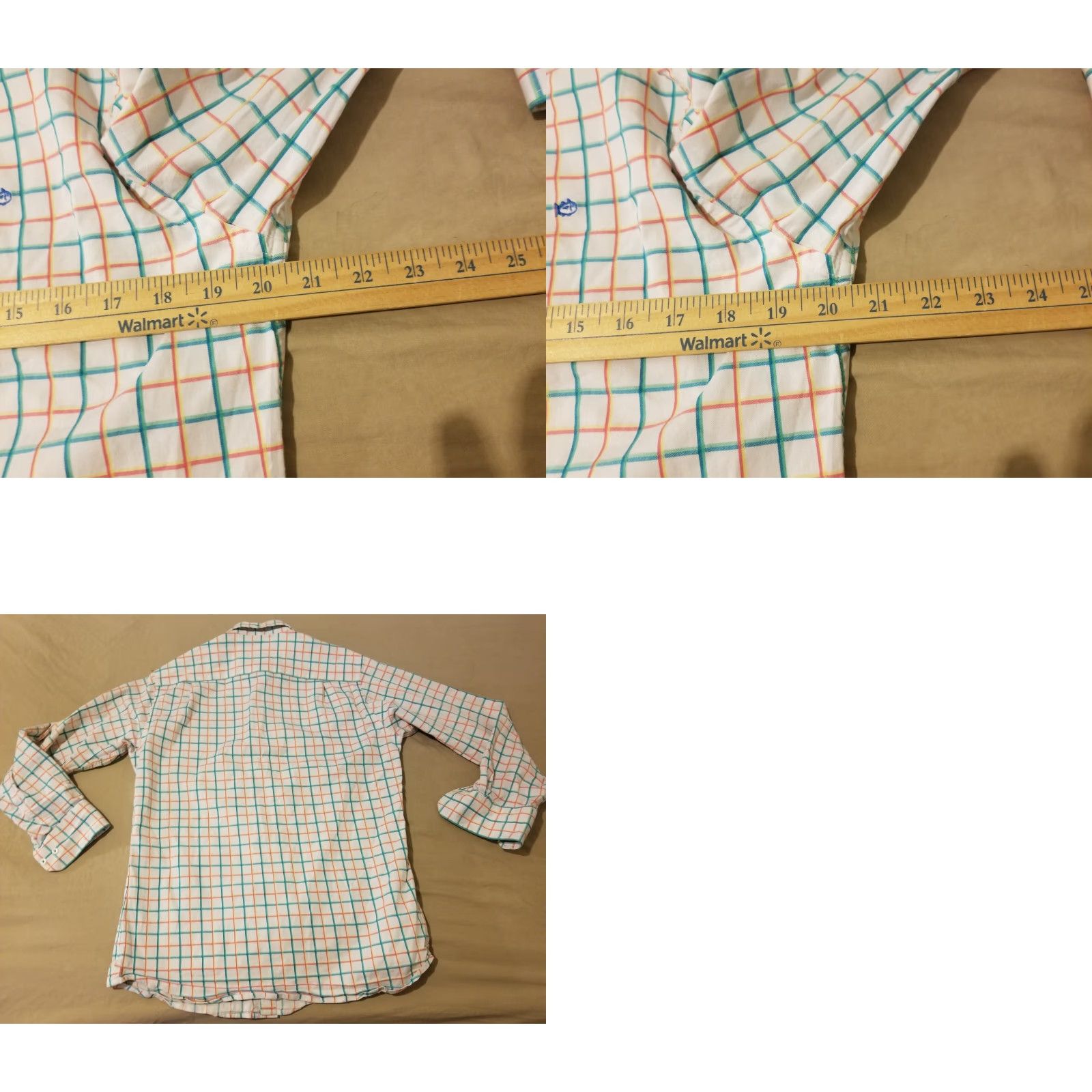 Southern Tide Southern Tide Mens Dress Shirt Button-Up Cotton White S Small Long Sleeve Mens Shirt Size 36R - 8 Thumbnail