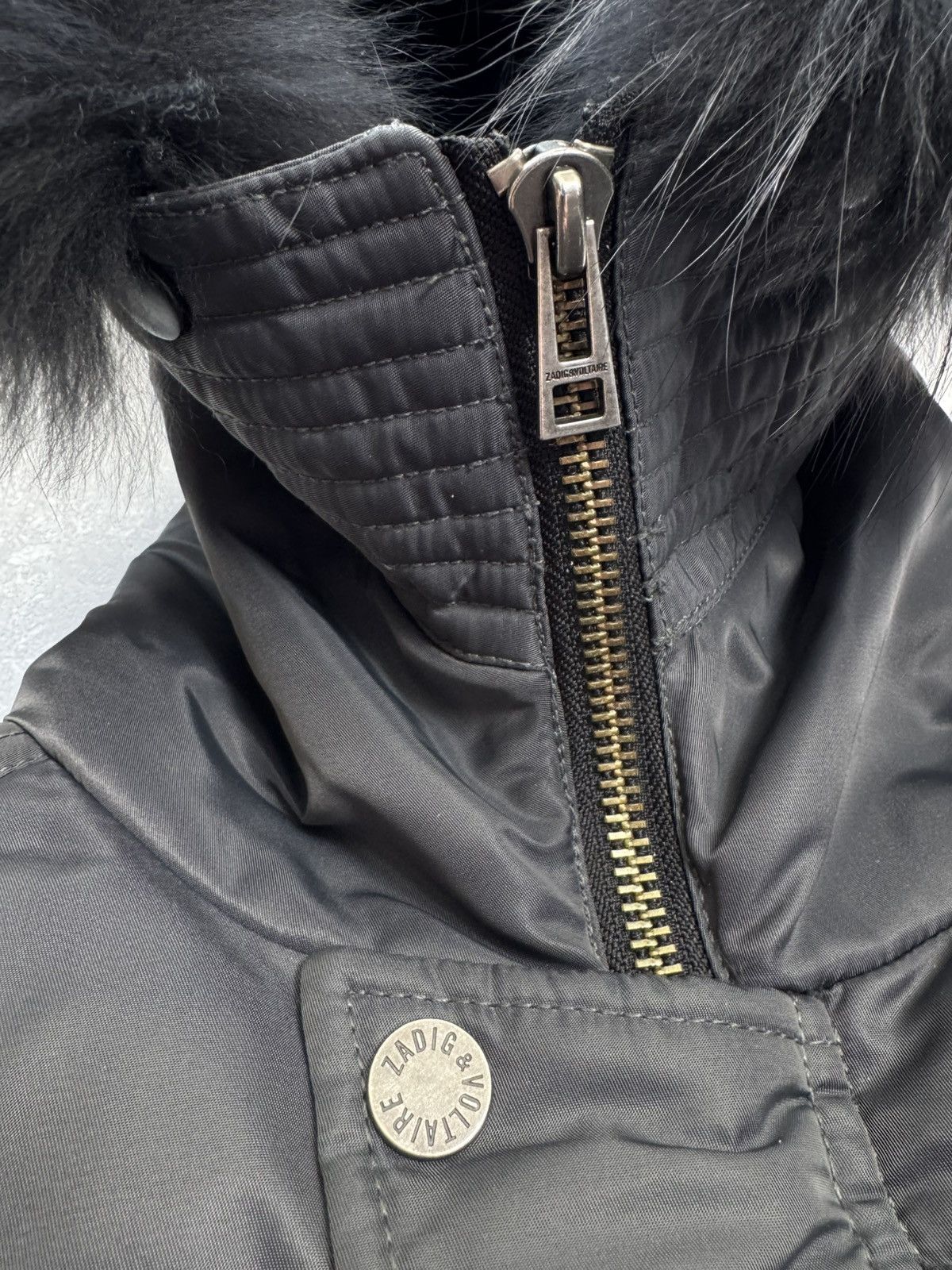 Zadig & Voltaire Zadig & Voltaire Katy Women Military Jacket Vintage Y2K SZM Size M / US 6-8 / IT 42-44 - 6 Thumbnail