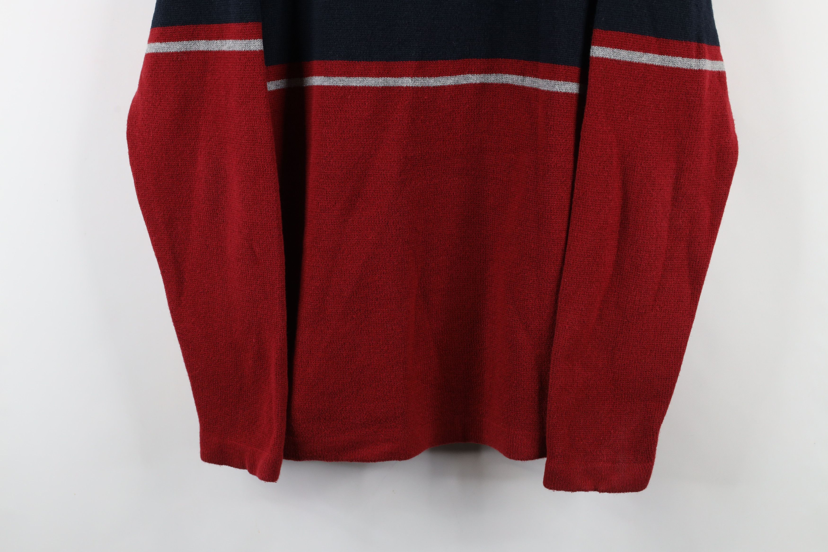 American Eagle Outfitters × Vintage Vintage 90s Y2K American Eagle Outfitters Block Knit Sweater Size US M / EU 48-50 / 2 - 3 Thumbnail