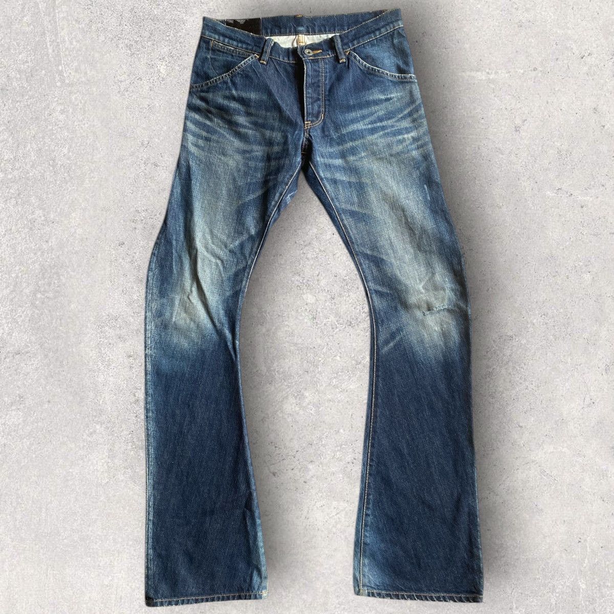 Kazuyuki Kumagai Attachment J leg Boot Cut Denim Size US 30 / EU 46 - 1 Thumbnail