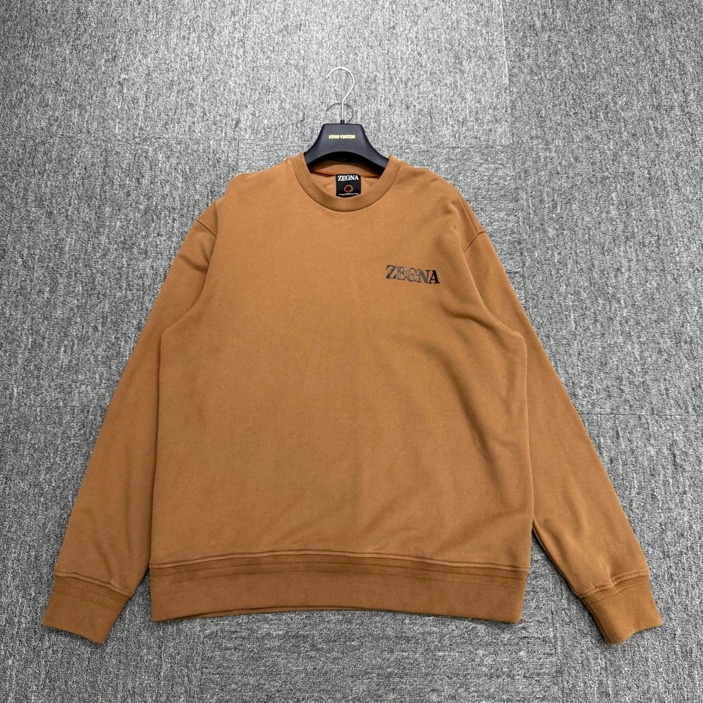 Ermenegildo Zegna Zegna Logo Print Sweatshirt 52 Size US L / EU 52-54 / 3 - 1 Thumbnail