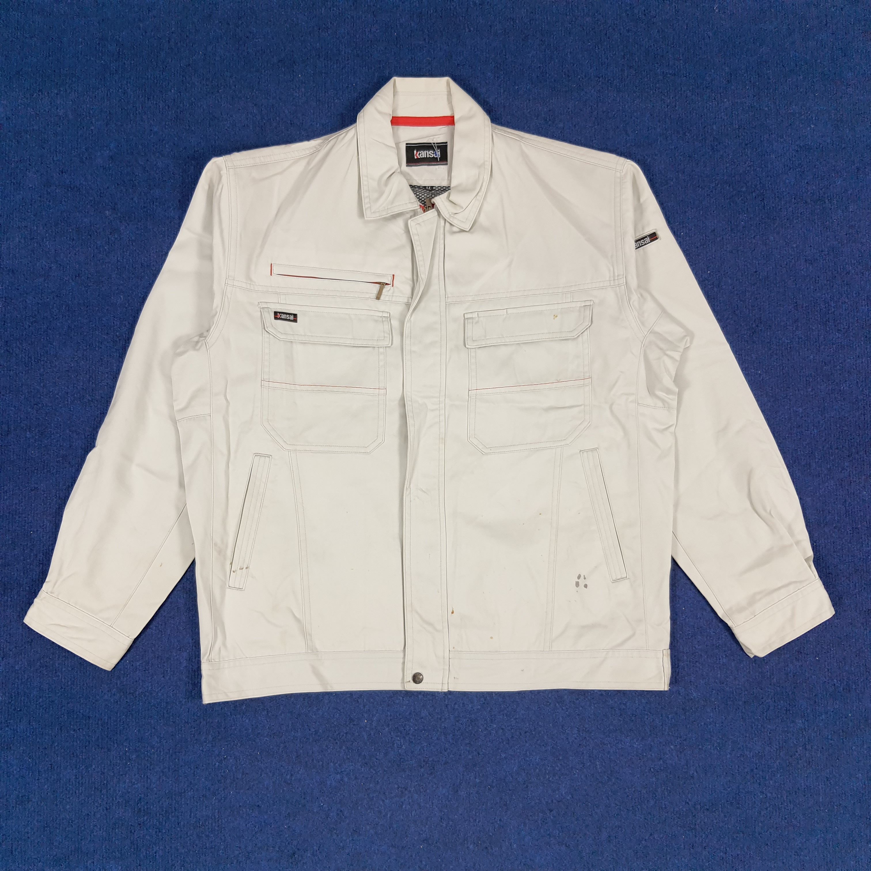 Japanese Brand × Vintage Vintage Kansai Workwear Custom Number Nine Jacket Size US XL / EU 56 / 4 - 3 Thumbnail