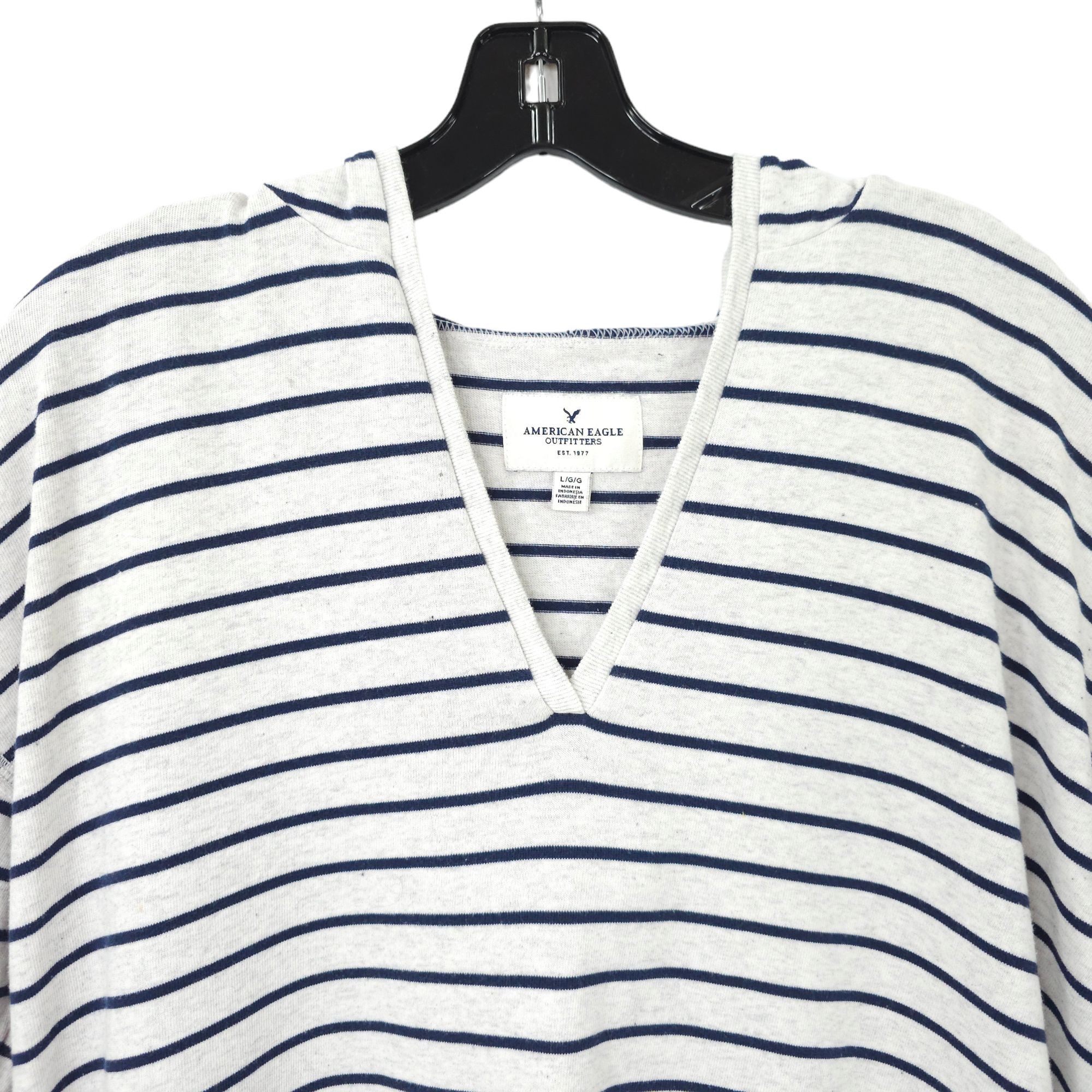 American Eagle Outfitters American Eagle V Neck Pullover Hoodie Sweater Womens Size L Size L / US 10 / IT 46 - 10 Thumbnail