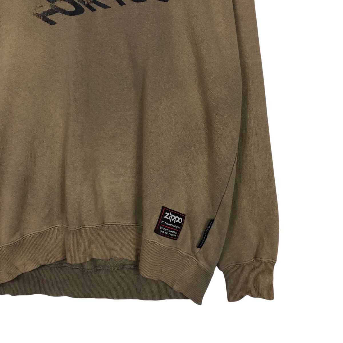 Japanese Brand 📌Vintage Hoodie Pull Over Zippo Big Logo Issey Miyake Size US M / EU 48-50 / 2 - 6 Thumbnail