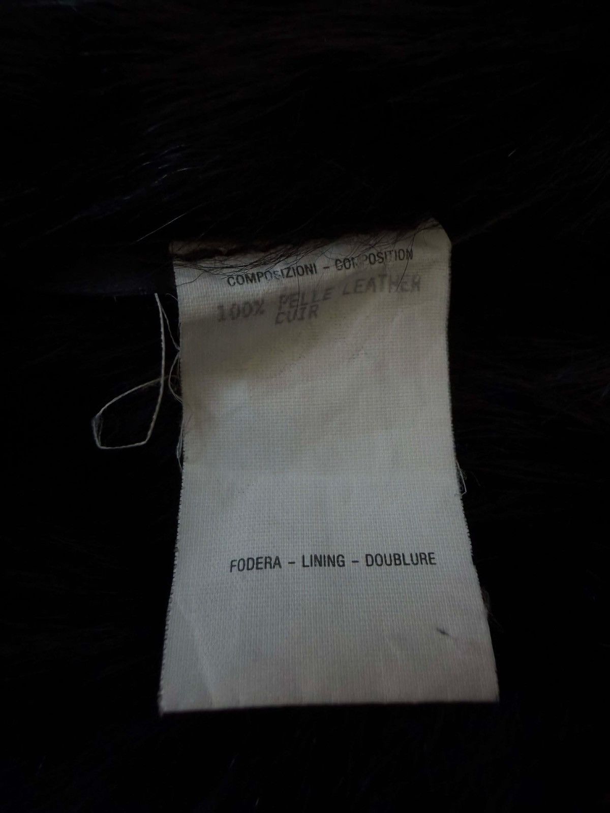 Gucci 2000’s Gucci by Tom Ford Black Shearling Leather Coat Size XS / US 0-2 / IT 36-38 - 10 Thumbnail