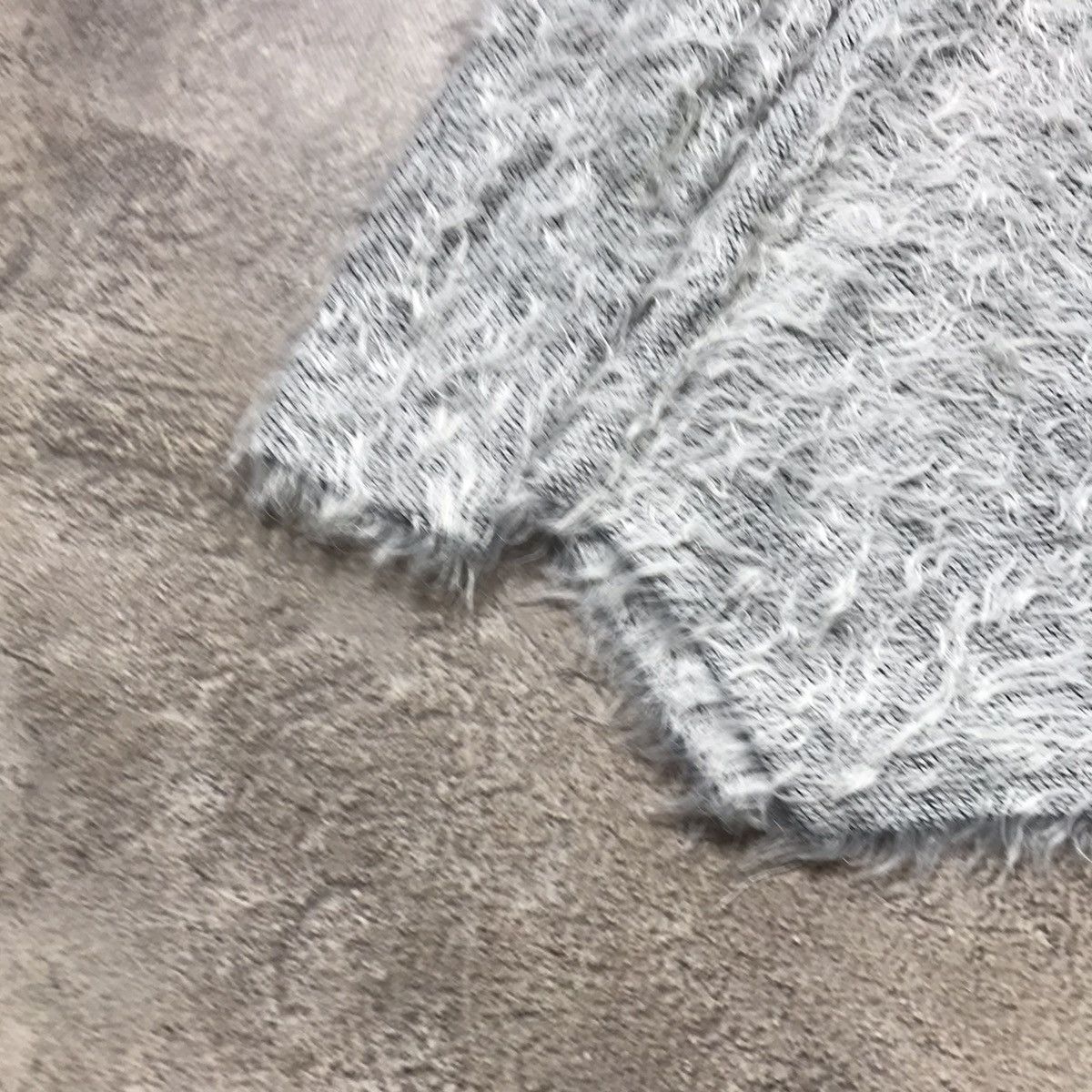 Vintage Vintage Y2K Oversized Fuzzy Mohair Knit Sweater Grey Faded M Size M / US 6-8 / IT 42-44 - 4 Thumbnail