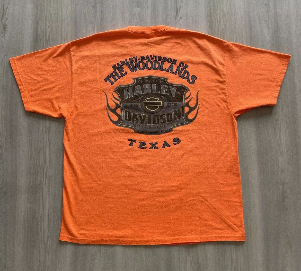 Harley Davidson Harley Davidson The Woodlands Texas Shirt Mens XL Size US XL / EU 56 / 4 - 2 Thumbnail