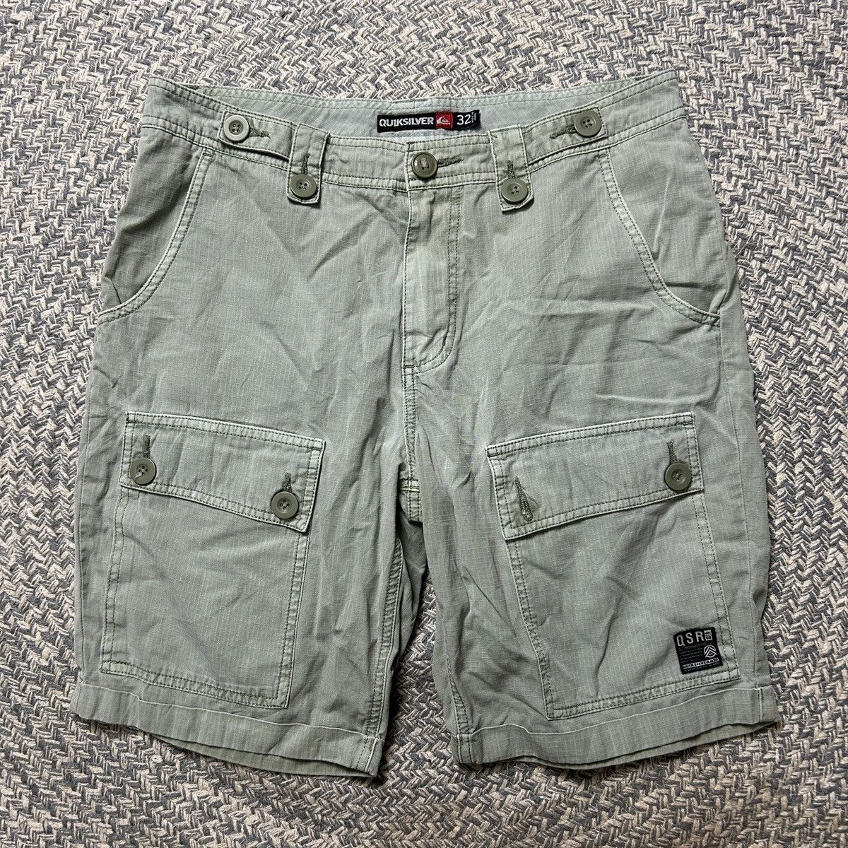 Quiksilver × Vintage vintage quiksilver shorts 6 Pocket good Details Size US 32 / EU 48 - 1 Thumbnail