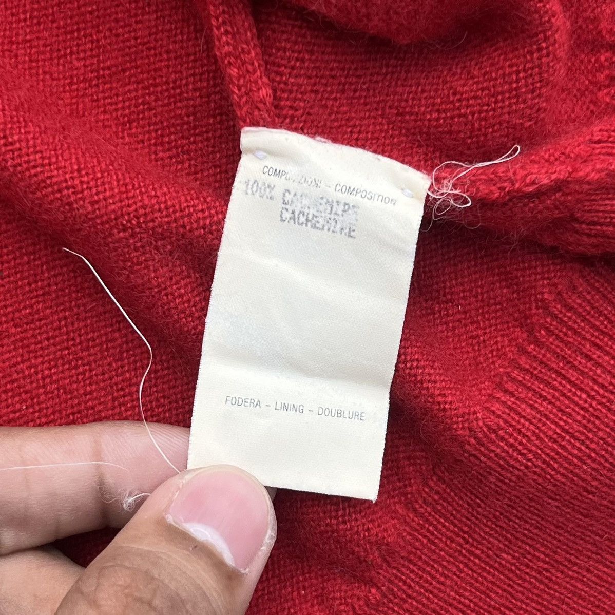 Gucci Gucci Tom ford FW1994 Campaign Cashmere Cardigan Size L / US 10 / IT 46 - 11 Thumbnail