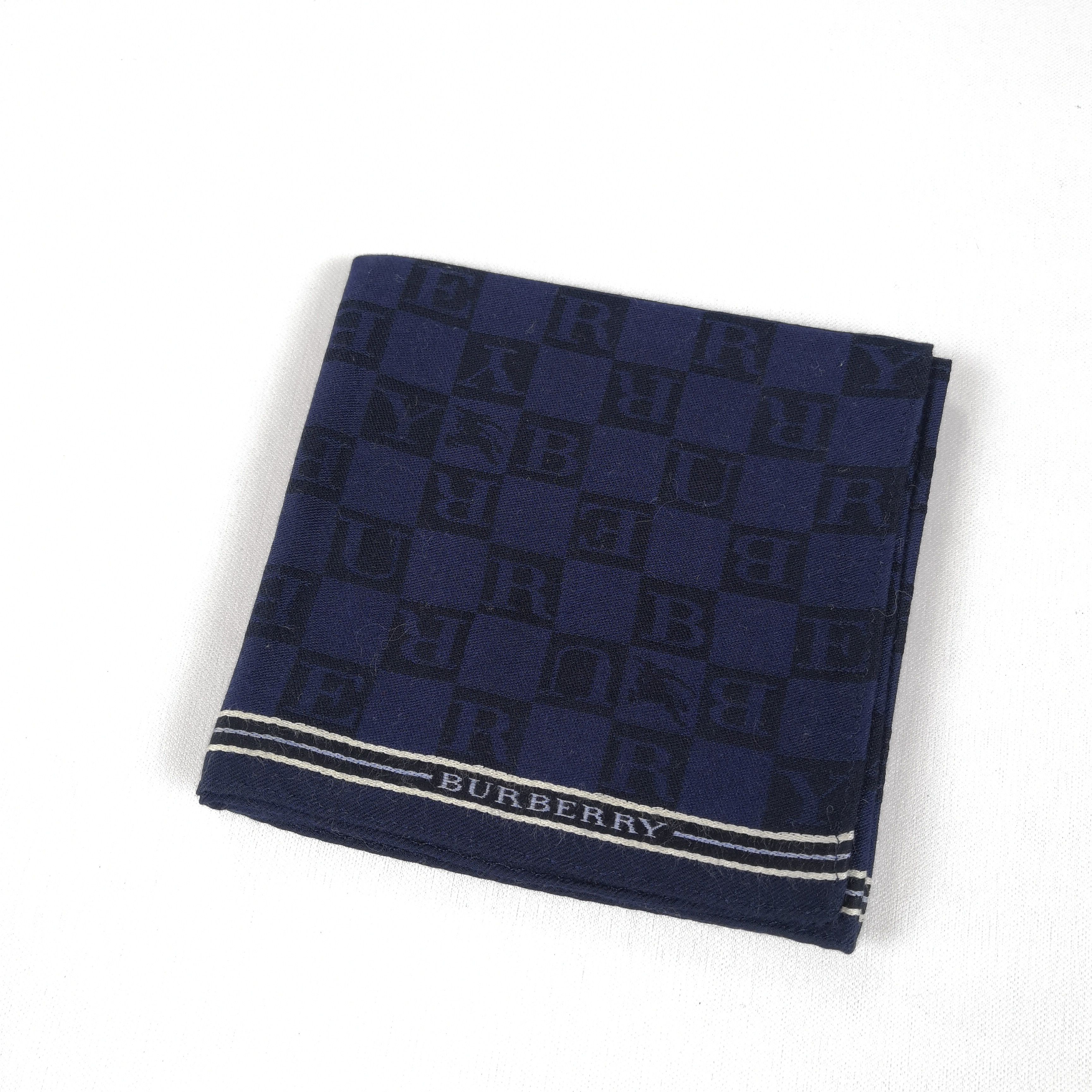 Burberry Vintage Burberry Handkerchief Neckerchief Bandana Size ONE SIZE - 4 Thumbnail