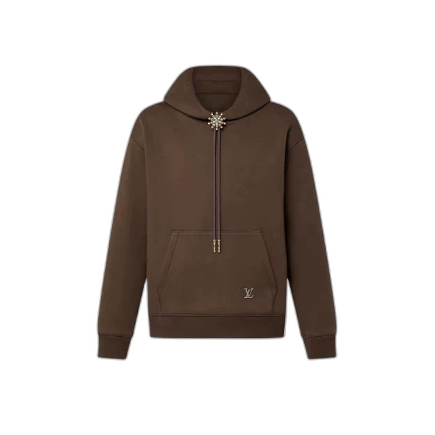 Louis Vuitton Louis Vuitton Louis Vuitton Turquoise Flower Coffee Hoodie Size US L / EU 52-54 / 3 - 1 Thumbnail