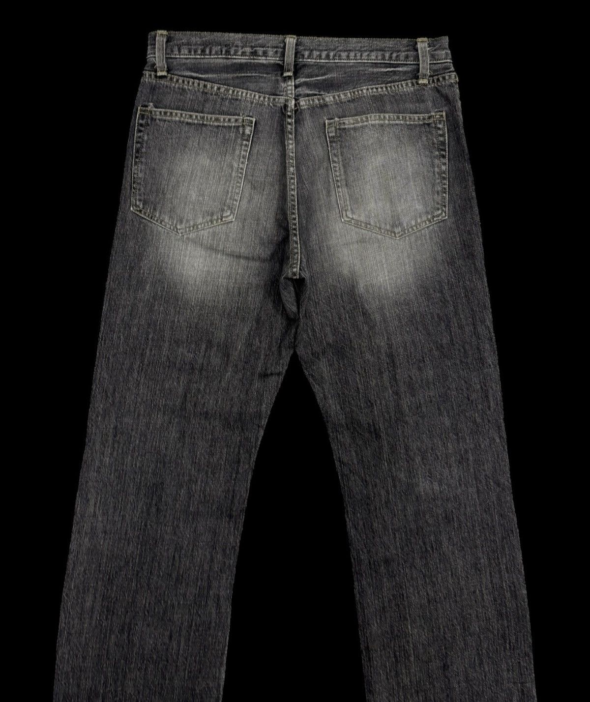 Hysteric Glamour × If Six Was Nine × Le Grande Bleu (L.G.B.) 💥Rare💥Sick Ripped Style 90s Blue Way Distress Jean Size US 33 - 6 Thumbnail