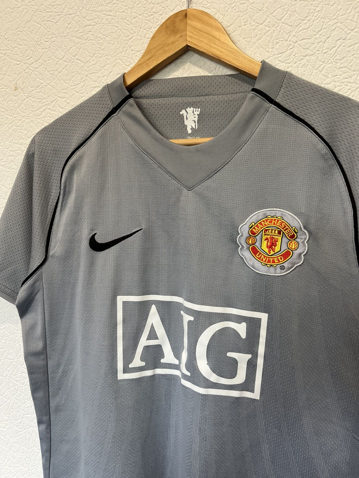 Nike Nike Manchester United 2007/2008 Player Issue Jersey Soccer Size US S / EU 44-46 / 1 - 2 Thumbnail