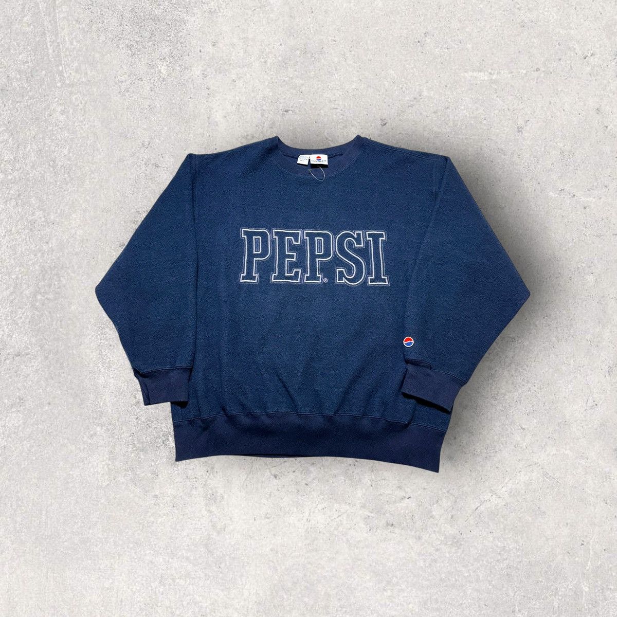 Vintage Vintage Pepsi sweatshirt Size US L / EU 52-54 / 3 - 1 Thumbnail