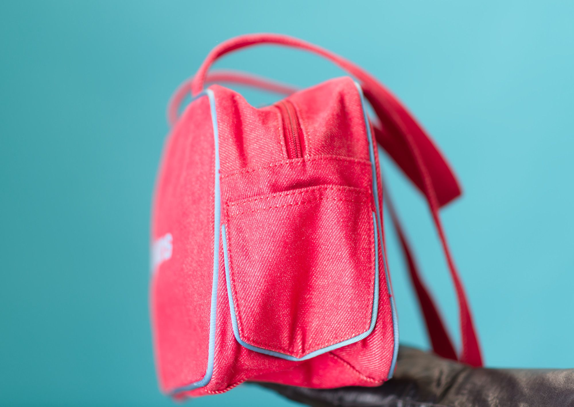 Polo Ralph Lauren Vintage 1990s Polo Jeans Ralph Lauren Red Handbag Size ONE SIZE - 3 Thumbnail