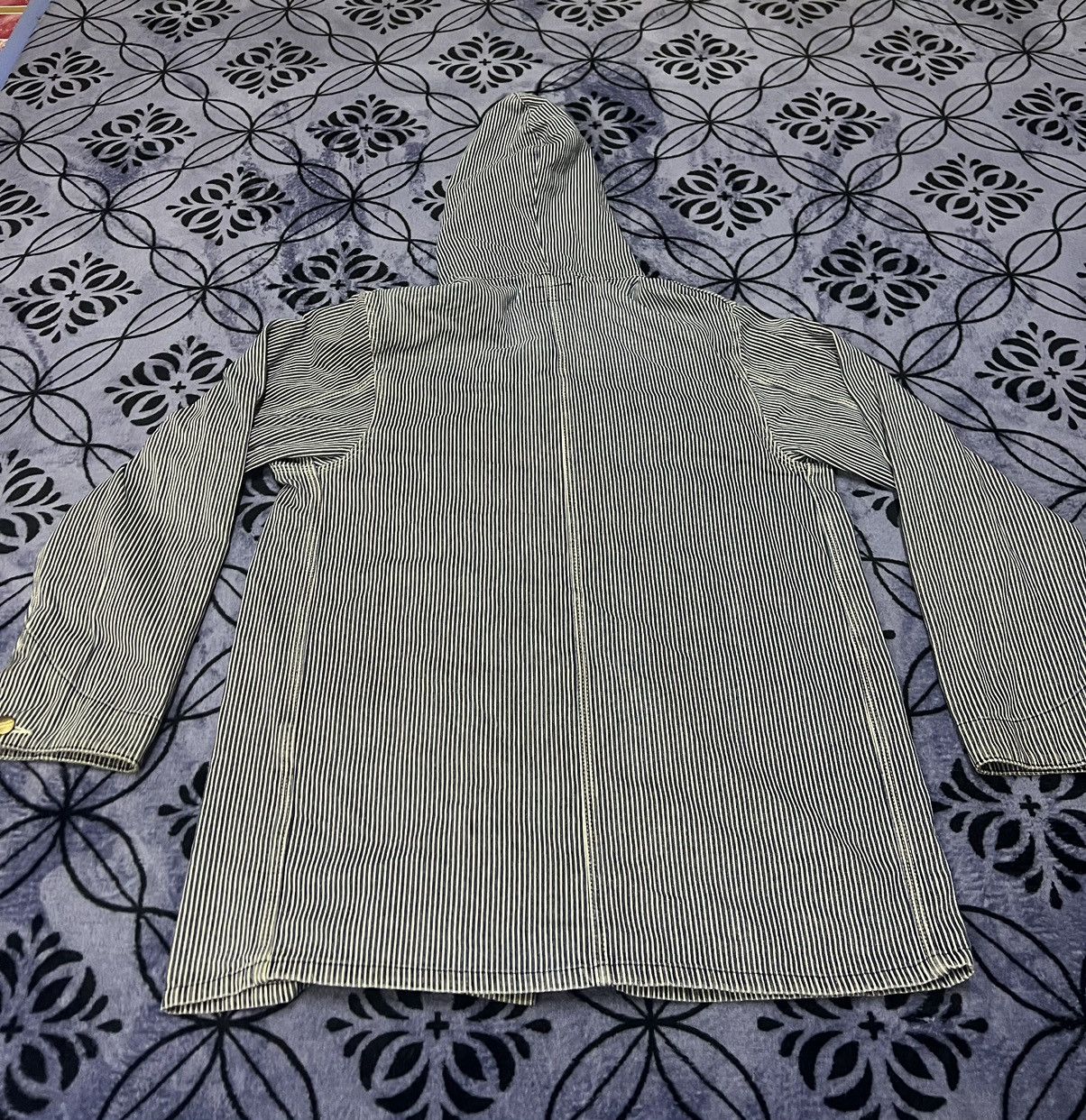 Carhartt Wip Carhartt WIP - Denim Jacket (hickory stripe) Size US XL / EU 56 / 4 - 7 Thumbnail