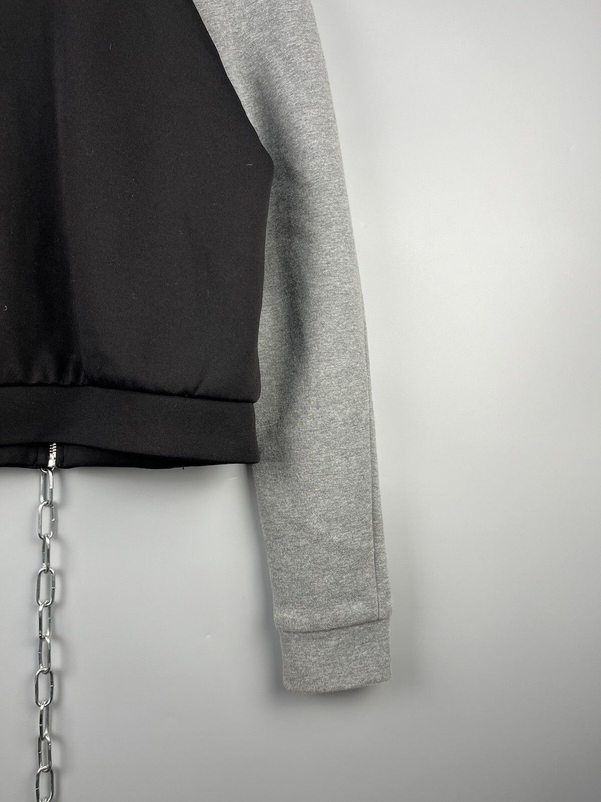 Alexander Wang Alexander Wang Womens Casual Cropped Track Top Jumper Size M / US 6-8 / IT 42-44 - 15 Thumbnail