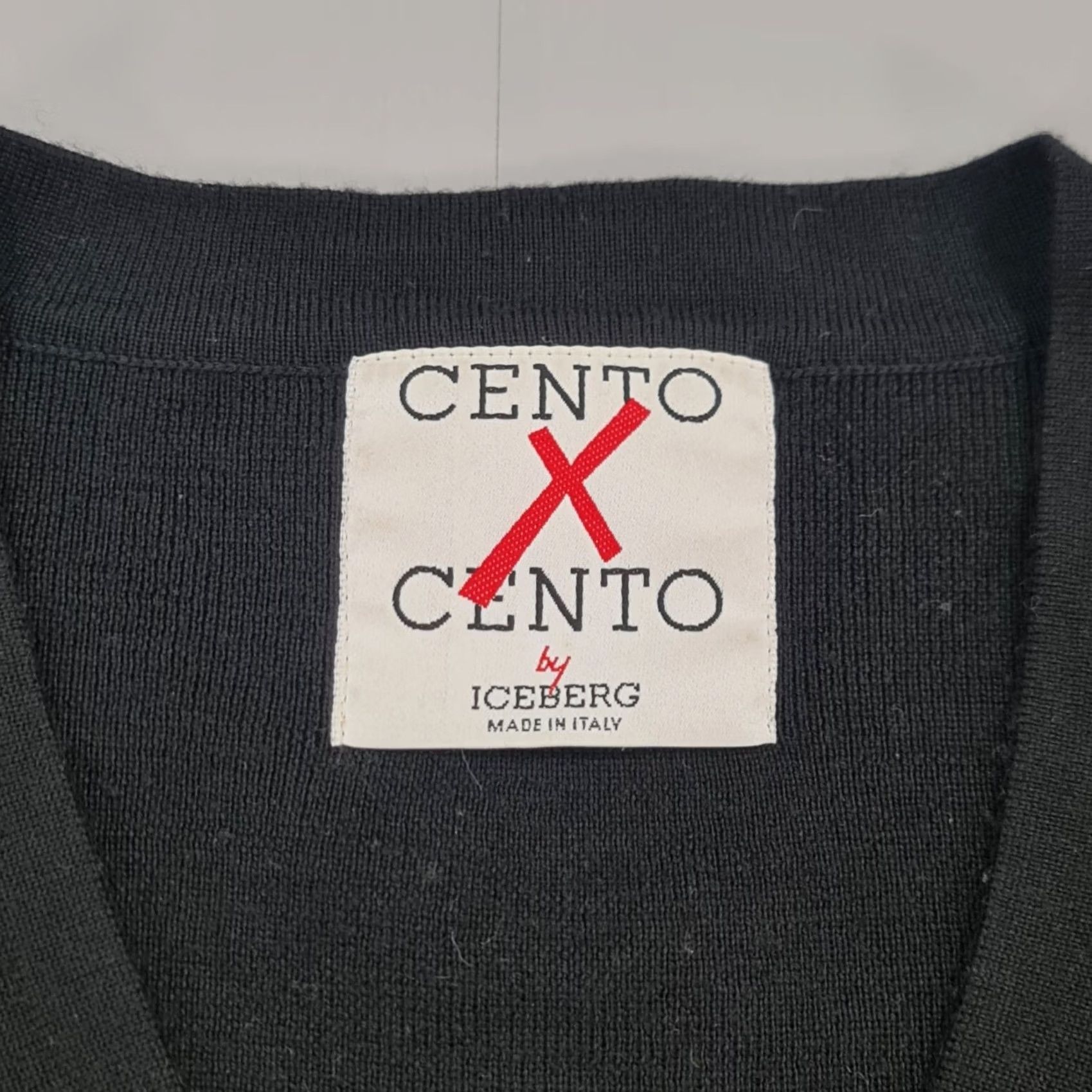 Vintage Cento By Iceberg Dress Womens Black Yellow Checkboard Knitted Mini Long Sleeve V-Neck Pullover Pockets Casual 46 XS? Size L / US 10 / IT 46 - 3 Thumbnail
