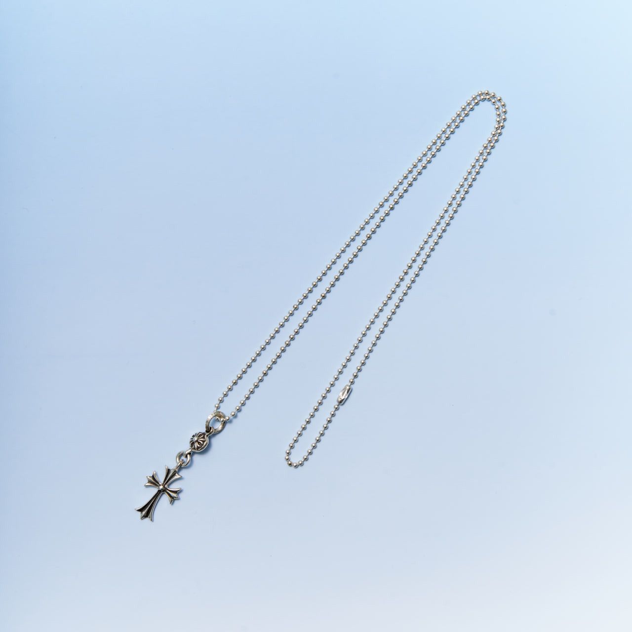 Chrome Hearts CHROME HEARTS Tiny Cross Ball Chain Necklace Size ONE SIZE - 2 Thumbnail