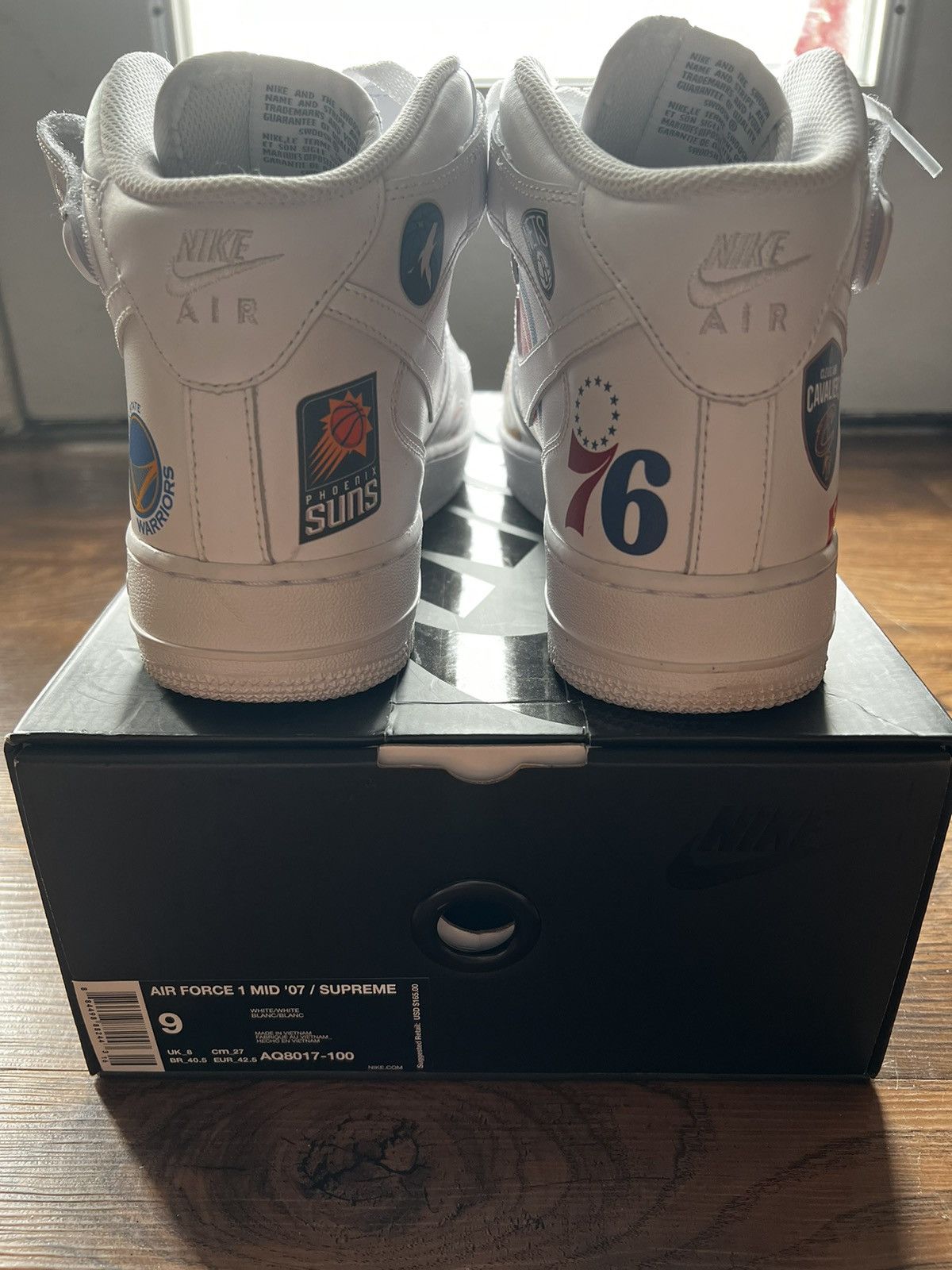 Nike Supreme/NBA Air force 1 high Size US 9 / EU 42 - 4 Thumbnail