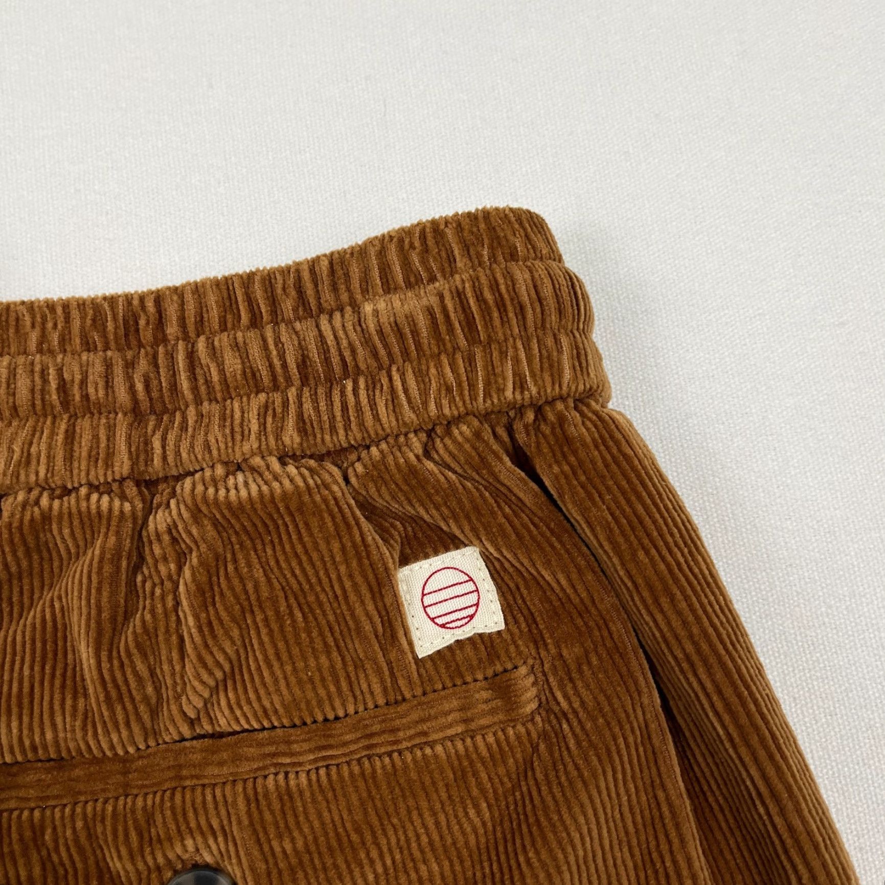 Marine Layer VINTAGE? No — Marine Layer Slim Fit Chino Pants Mens Medium x 30" Brown Corduroy 5-Pocket Zipper Button Flat Front Slim Rise Mid Size US 31 - 4 Thumbnail