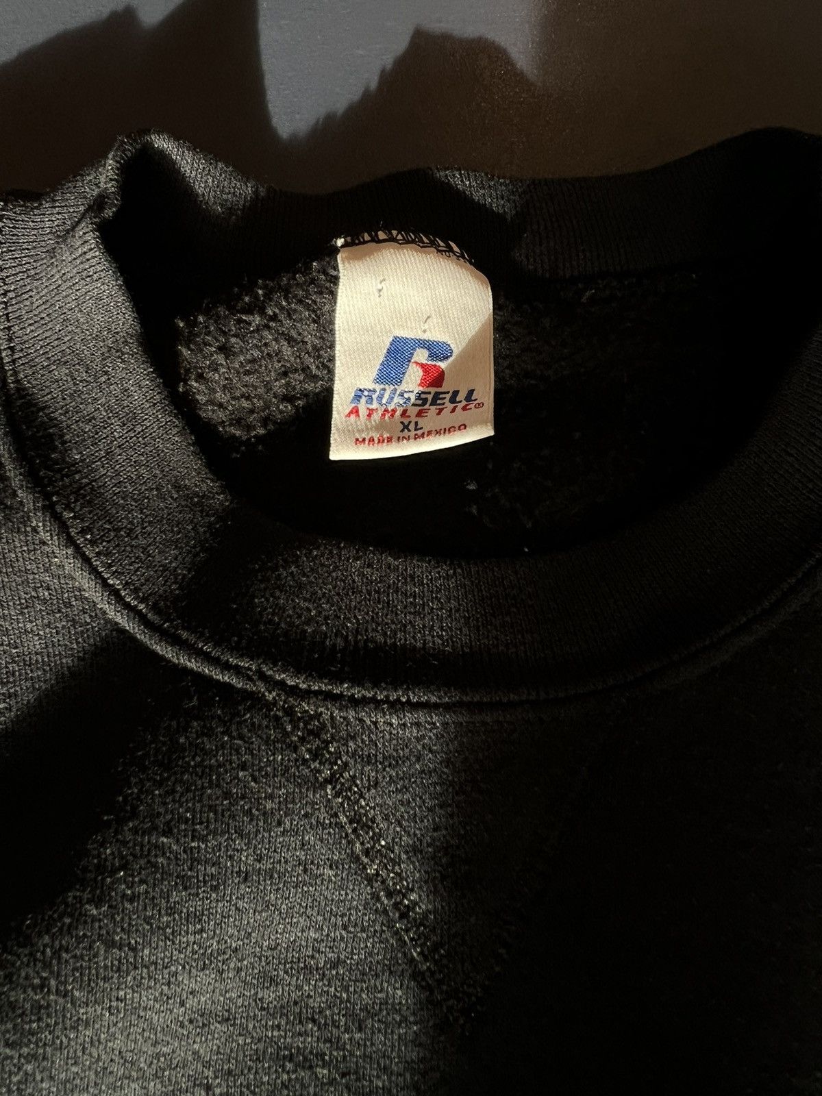 Russell Athletic Russell Black Crewneck Size US XL / EU 56 / 4 - 4 Thumbnail
