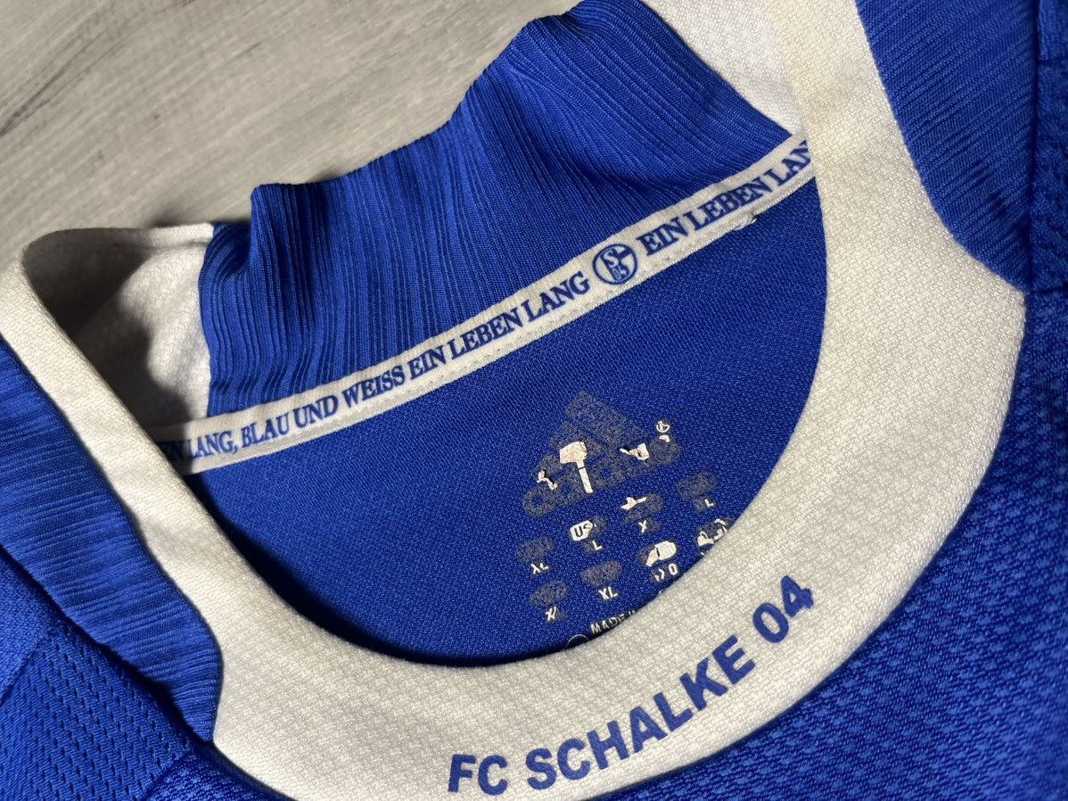 Adidas SCHALKE 2007 2008 HOME FOOTBALL SHIRT SOCCER JERSEY ADIDAS Size US XL / EU 56 / 4 - 4 Thumbnail