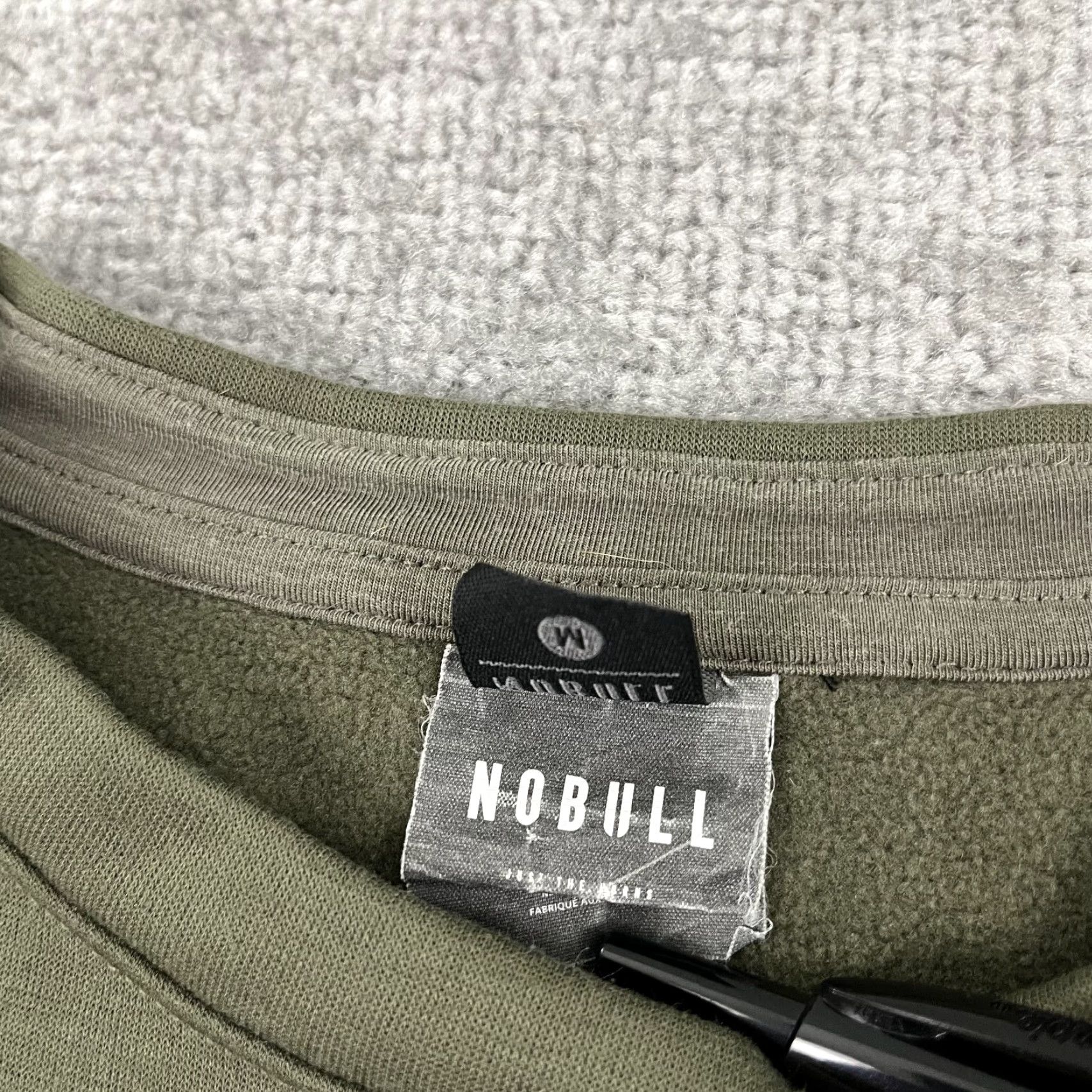 Vintage NOBULL No Bull Sweatshirt Womens M Green Crossfit Training Gym Crewneck L/S Pullover Regular Size M / US 6-8 / IT 42-44 - 3 Thumbnail