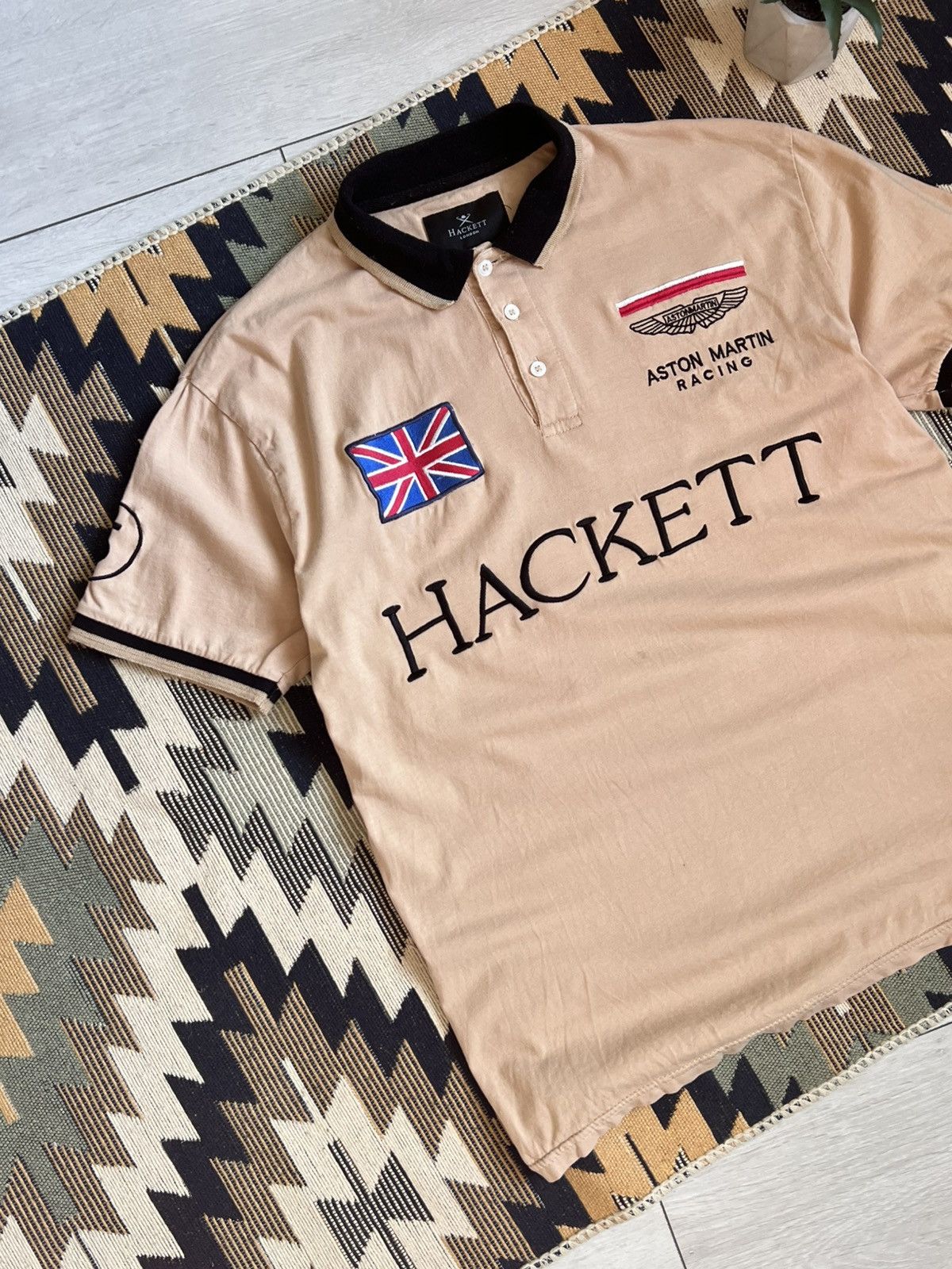 Formula 1 × Hackett Hackett Aston Martin Great Britain Racing Polos T-shirt Size US L / EU 52-54 / 3 - 3 Thumbnail