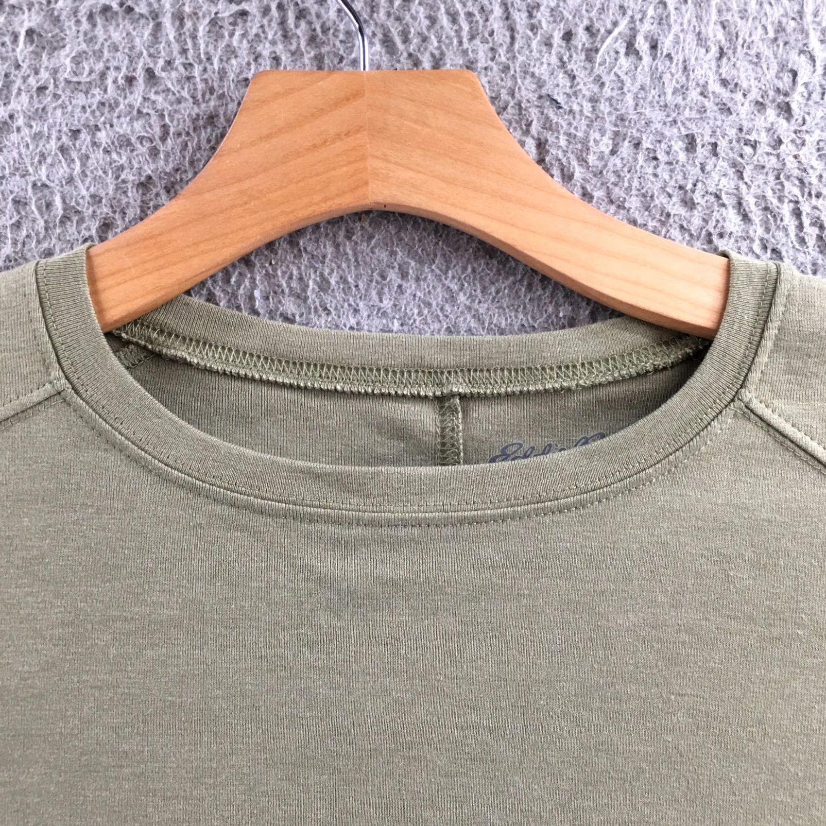 Eddie Bauer Eddie Bauer T-Shirt Womens Medium Green Cotton Crew Neck 3/4 Sleeve Casual Shirt Size M / US 6-8 / IT 42-44 - 3 Thumbnail