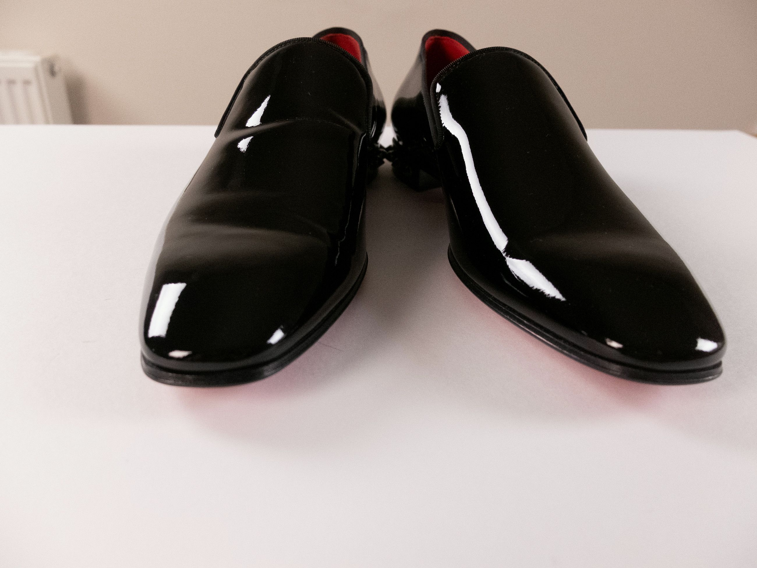 Christian Louboutin CHRISTIAN LOUBOUTIN Marquees black patent leather shoes 9 42 Size US 9 / EU 42 - 11 Thumbnail