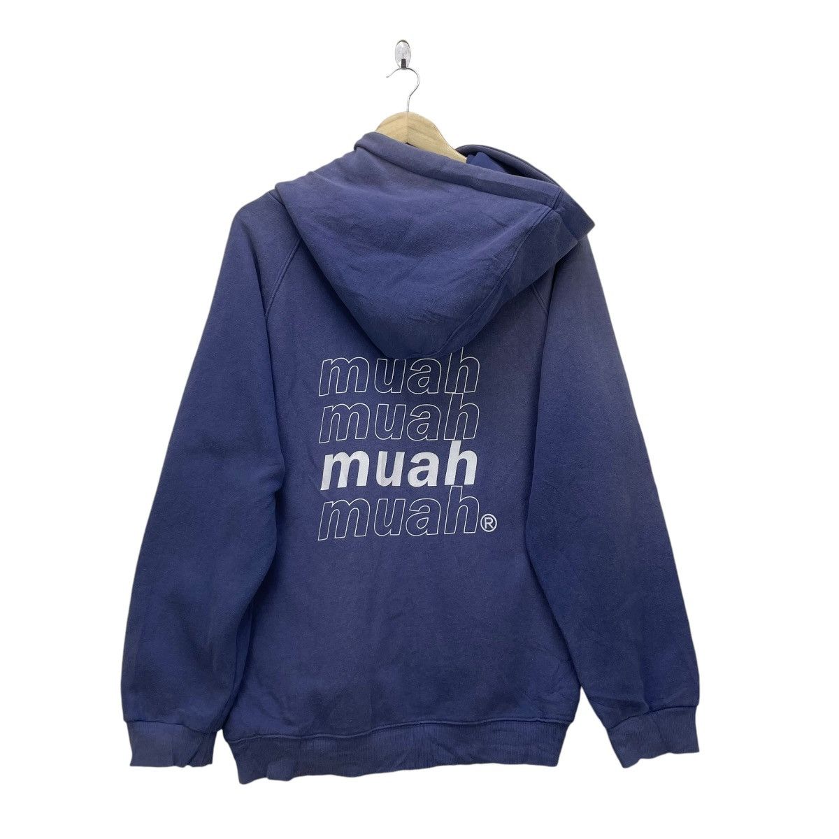 Japanese Brand × Vintage Japanese Brand Spell Out Muahh Pullover Sweater Jacket Size US M / EU 48-50 / 2 - 1 Thumbnail