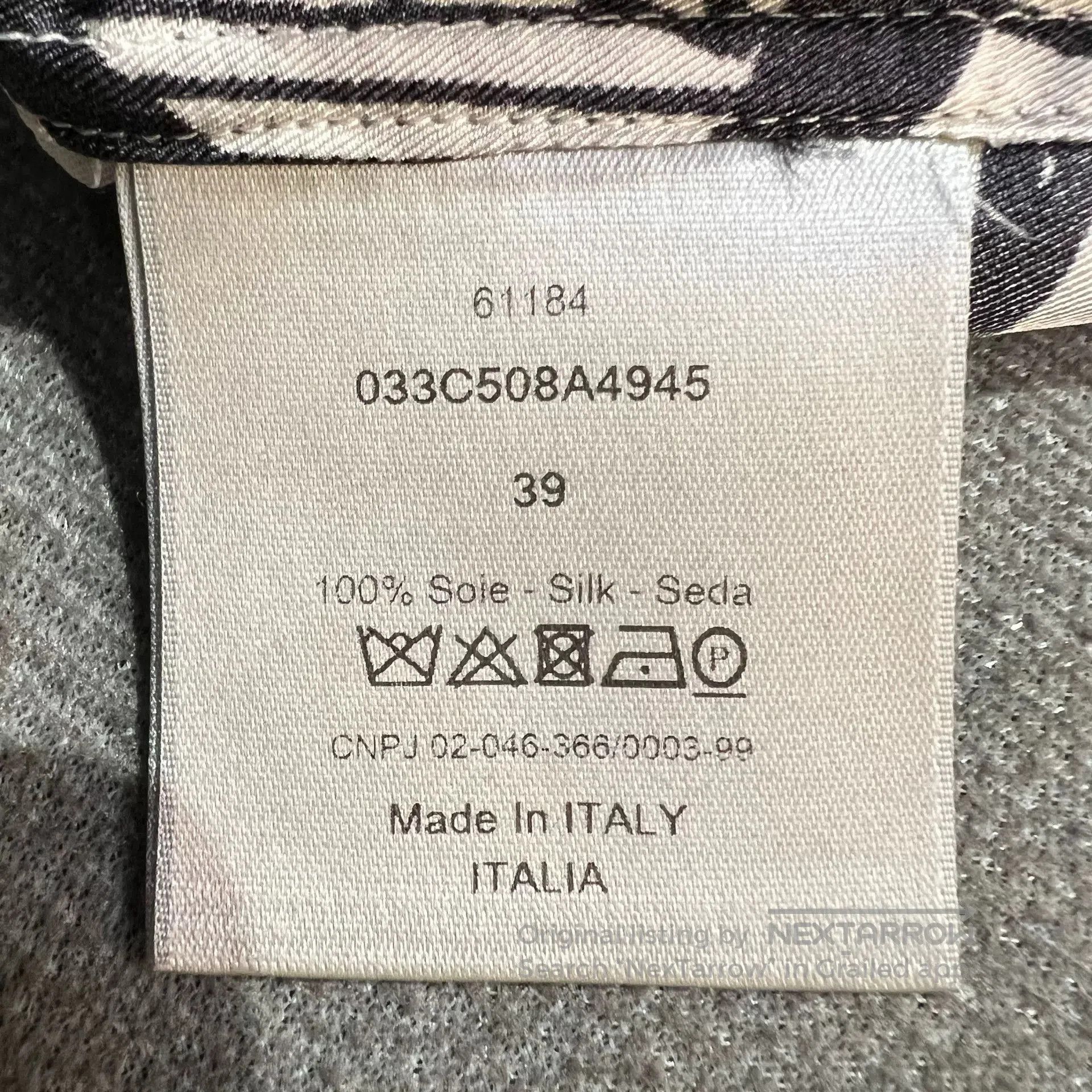 Dior Dior x Stussy Graffiti Floral S/S Shirt. Size US M / EU 48-50 / 2 - 5 Thumbnail